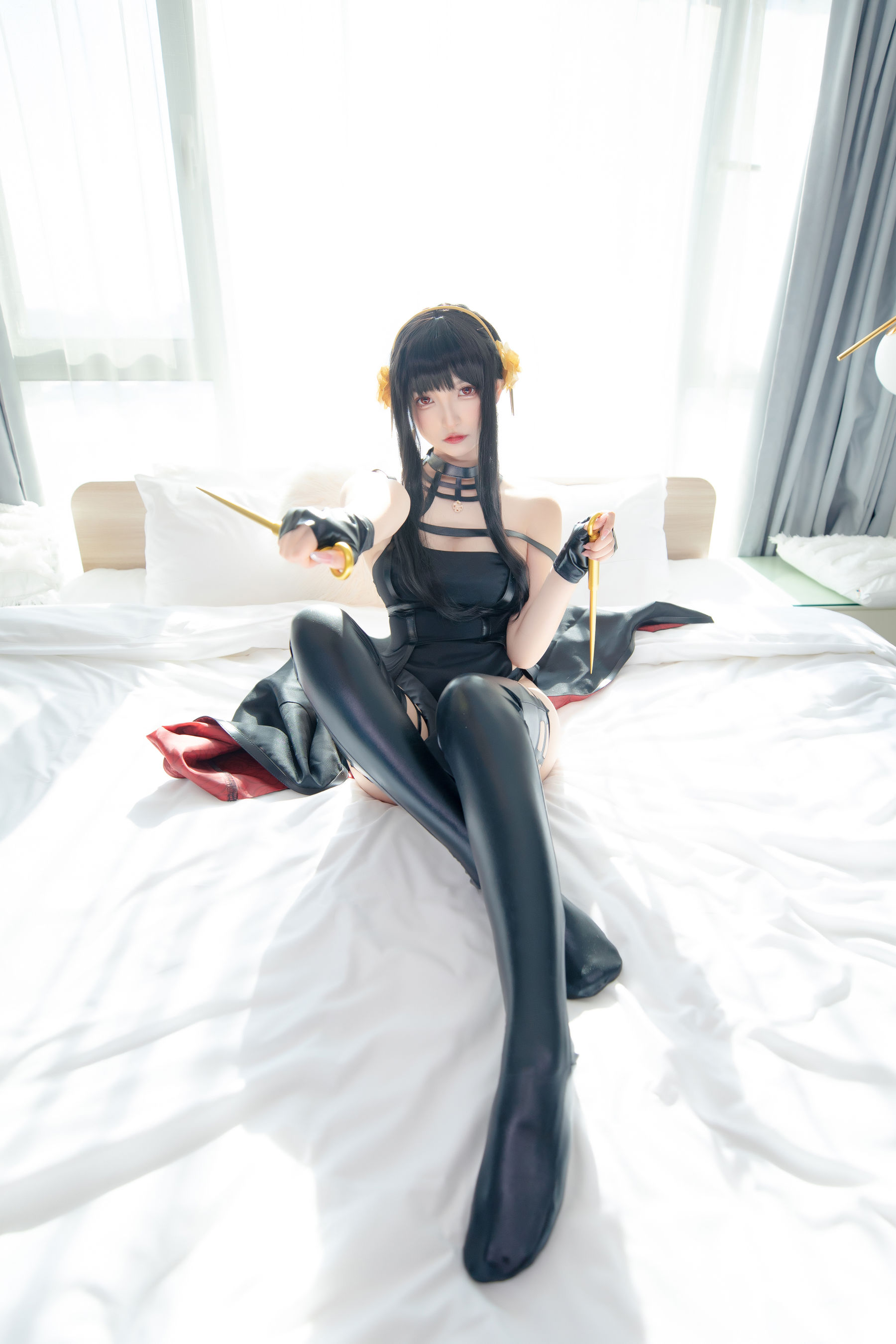 萝莉神楽板真冬 之约尔太太 Cosplay-第58张