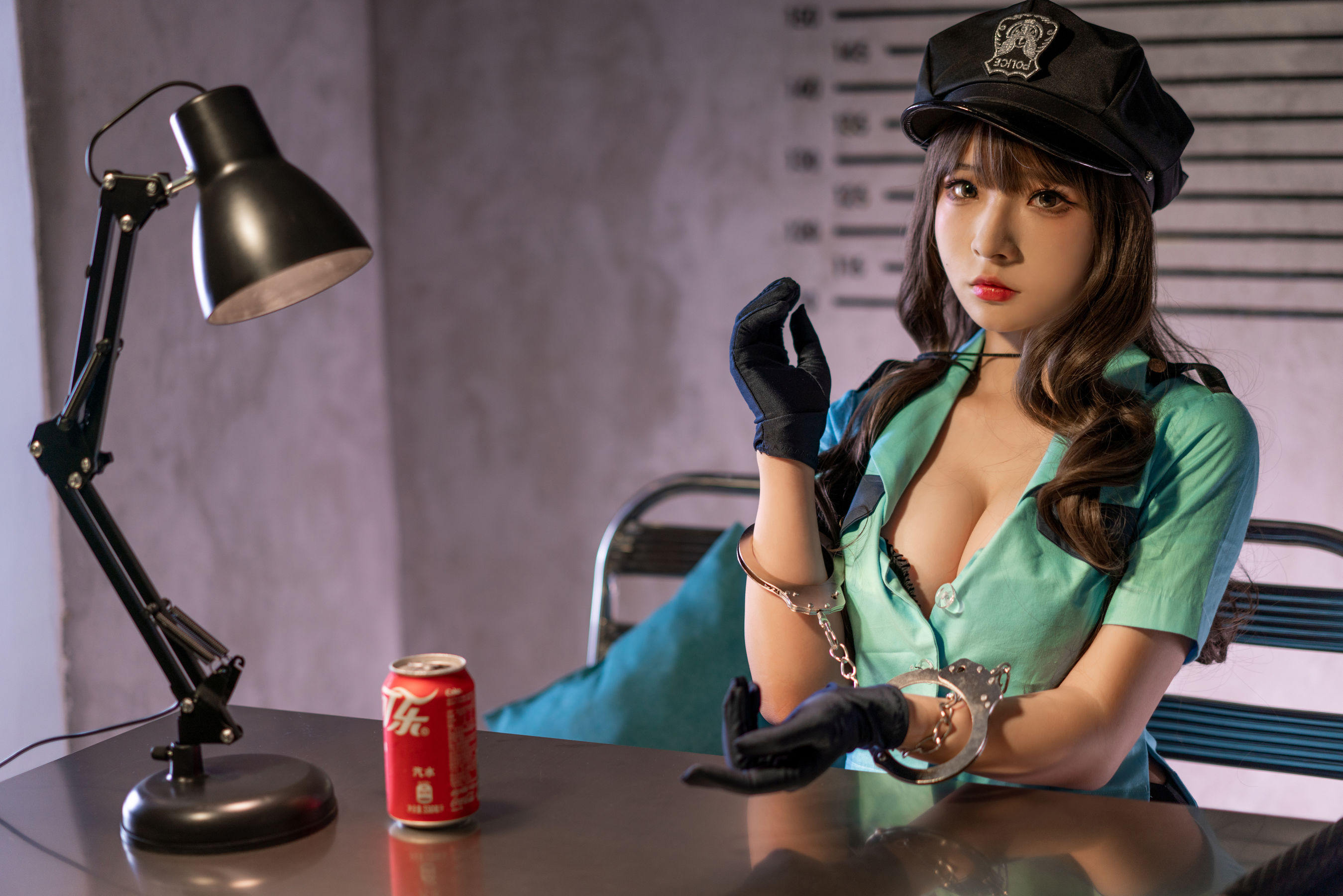 yuuhui玉汇 – 特级女警 Cosplay-第3张