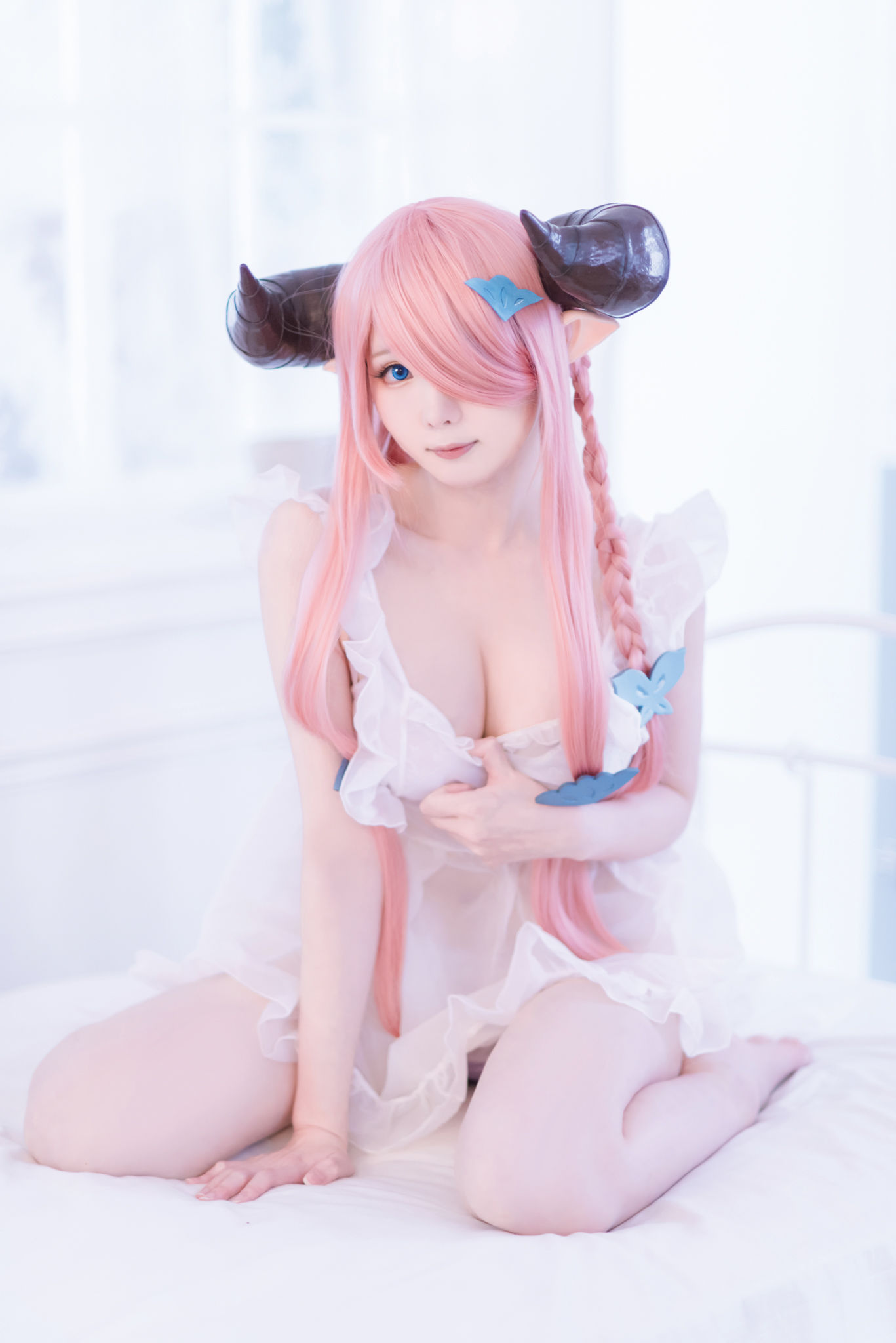 微博妹纸霜月shimo – 碧蓝幻想 娜尔梅亚 Cosplay-第2张