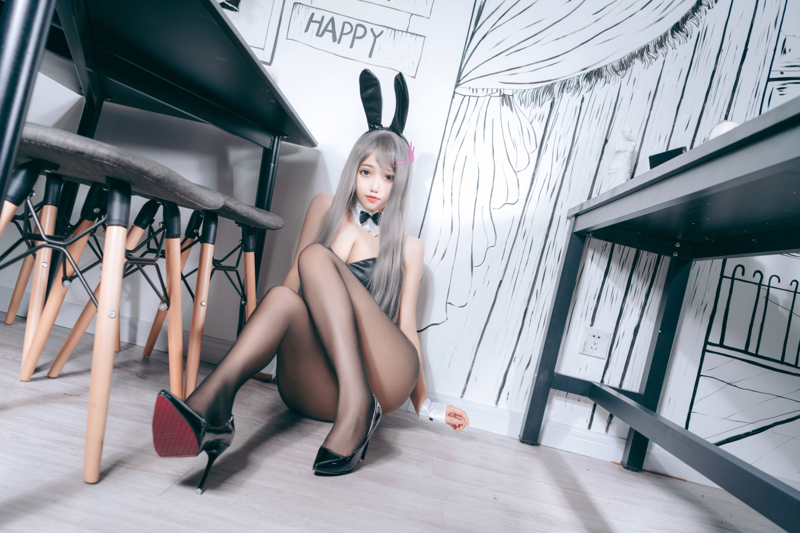 eloise软软 – 兔女郎 Cosplay-第27张