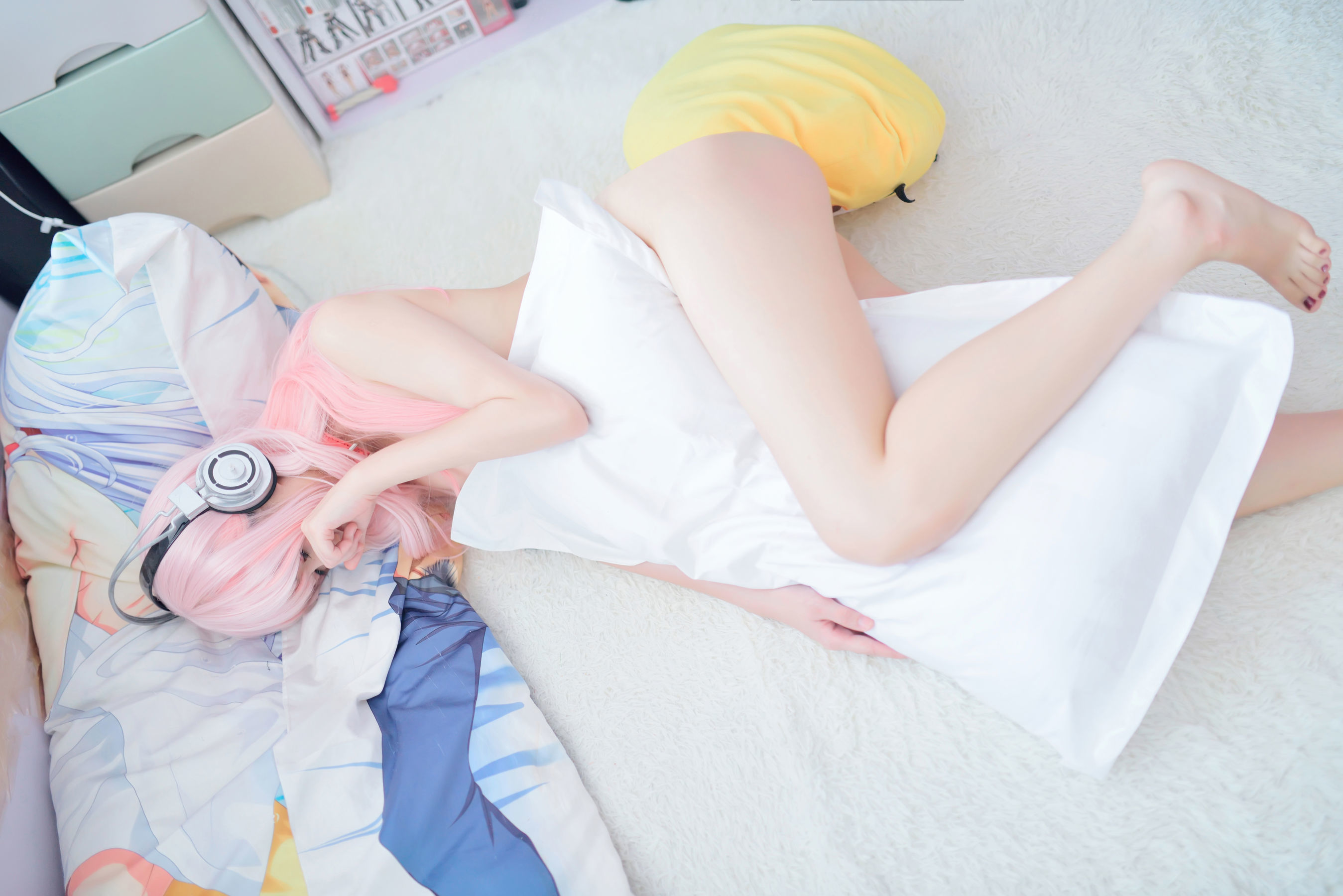 [萝莉COS] NAGISA魔物喵 Super Sonico 索尼子 Cosplay-第12张