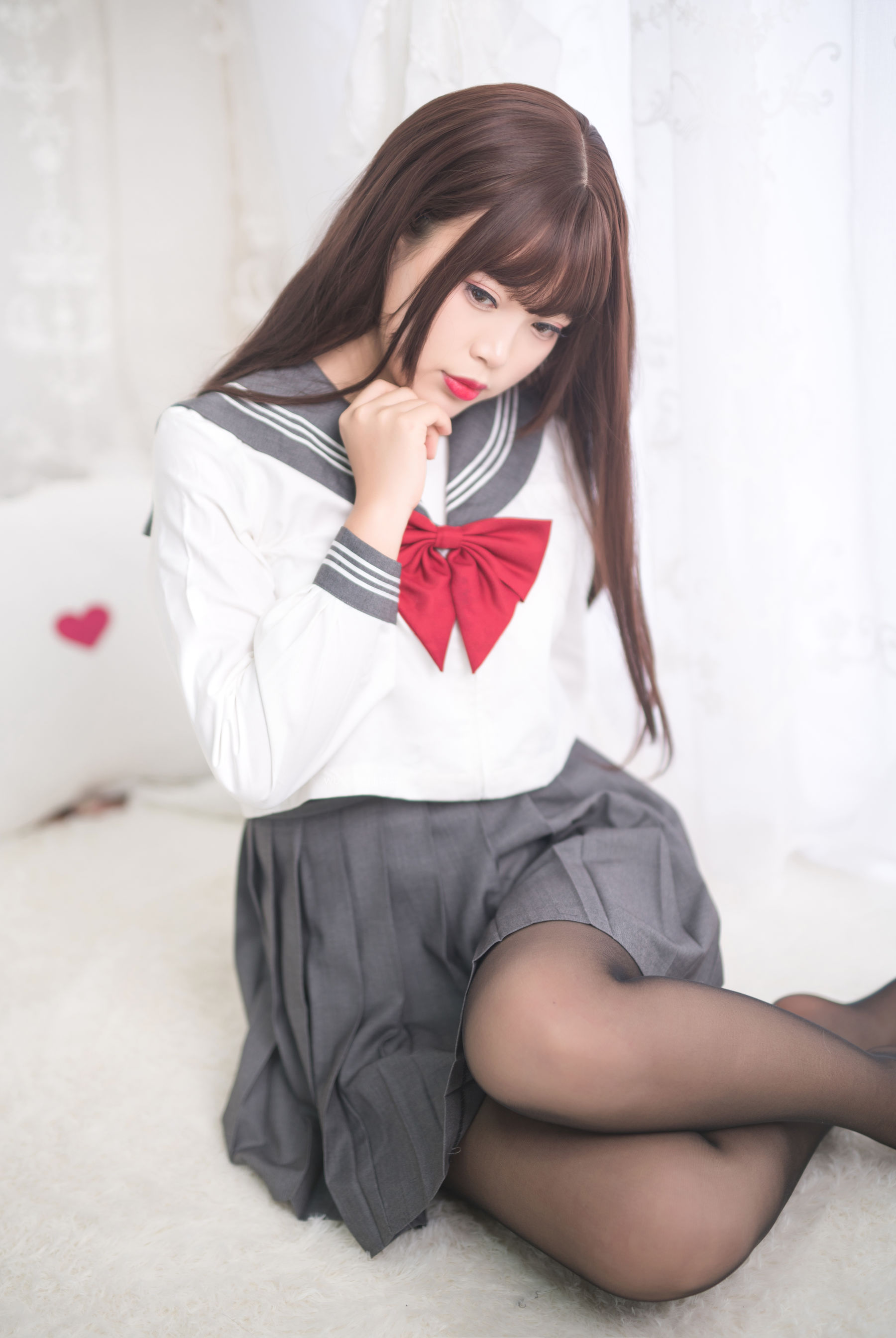 萌系小姐姐-白烨- 绝对足域 Cosplay-第8张