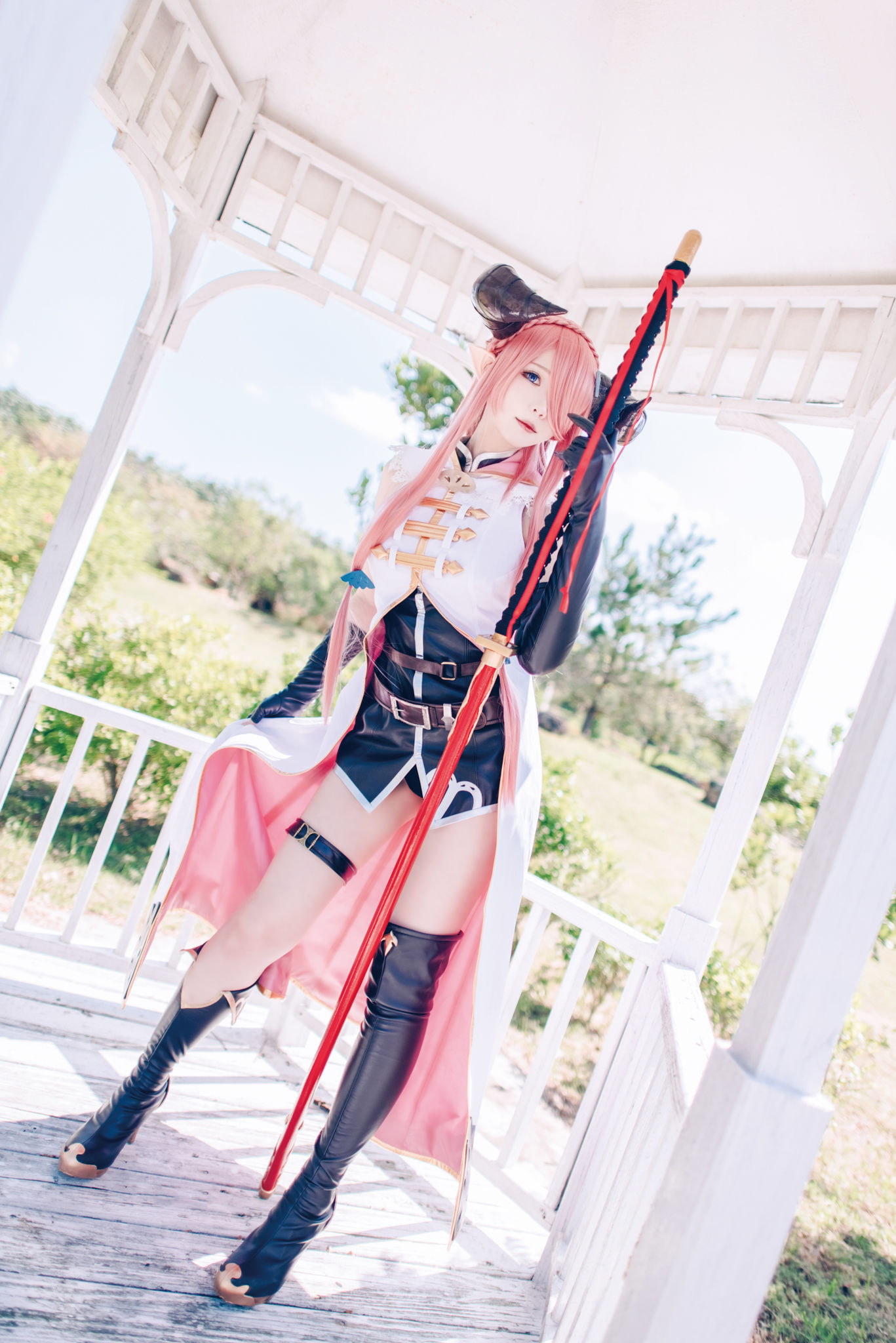 微博妹纸霜月shimo – 碧蓝幻想 娜尔梅亚 Cosplay-第62张