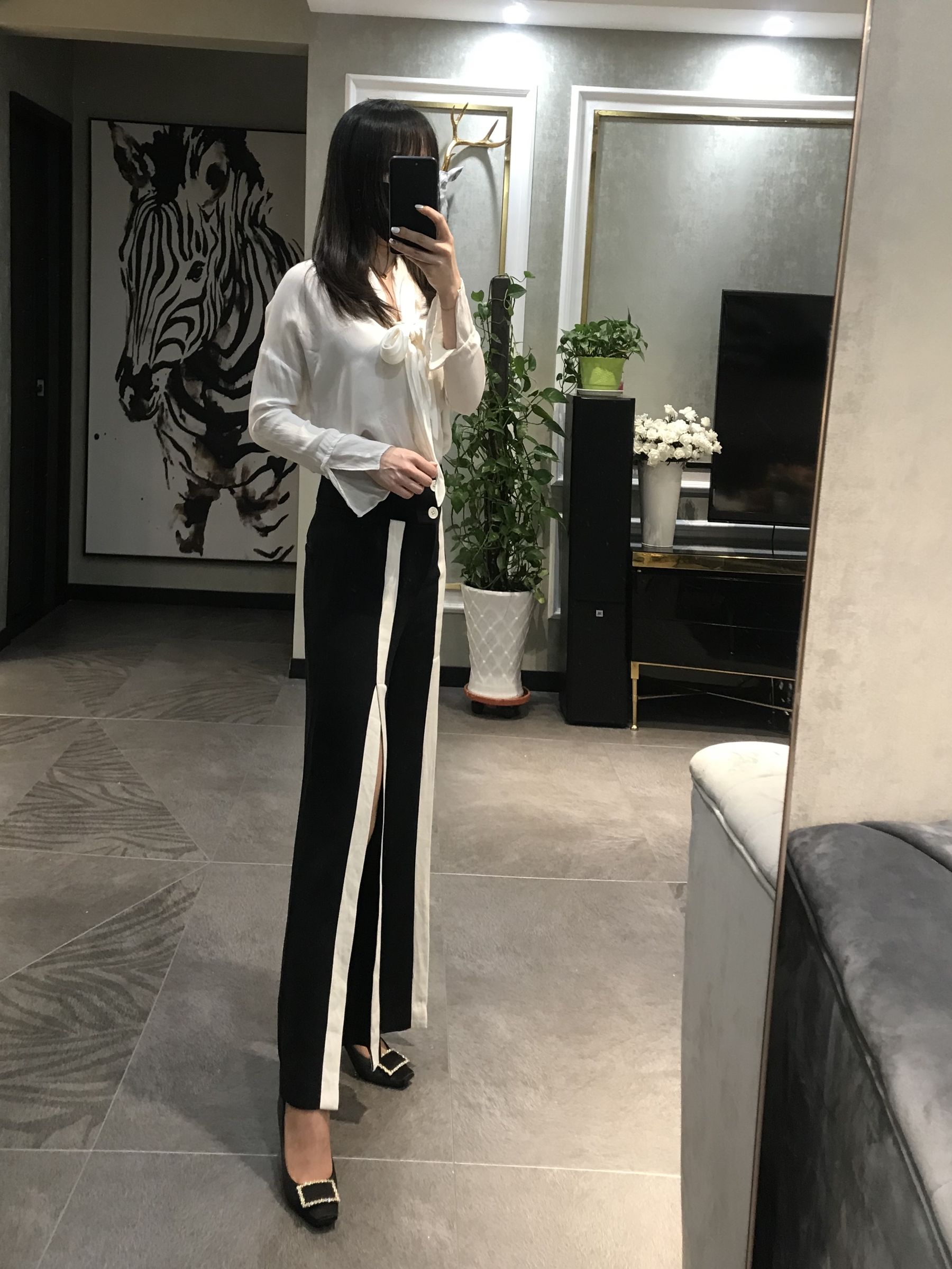 丝足博主麋鹿_Monroe 2020.04.29 肉色亮丝 Cosplay-第10张