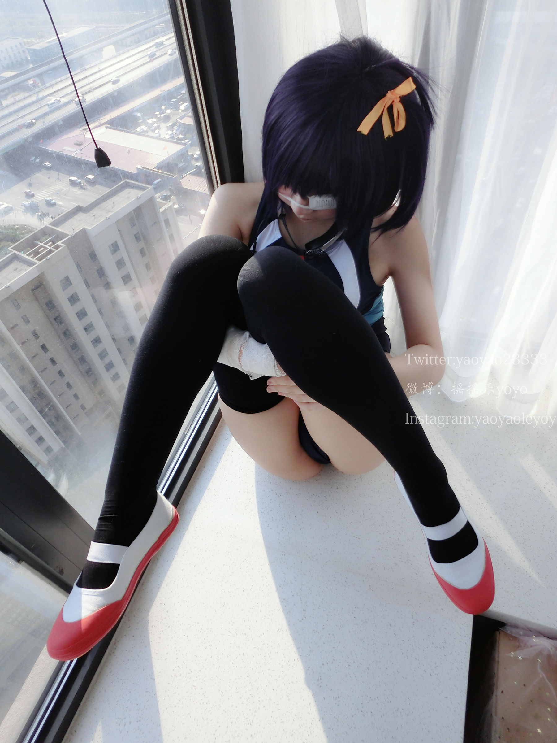 萌妹子Coser摇摇乐yoyo 六花 Cosplay-第5张