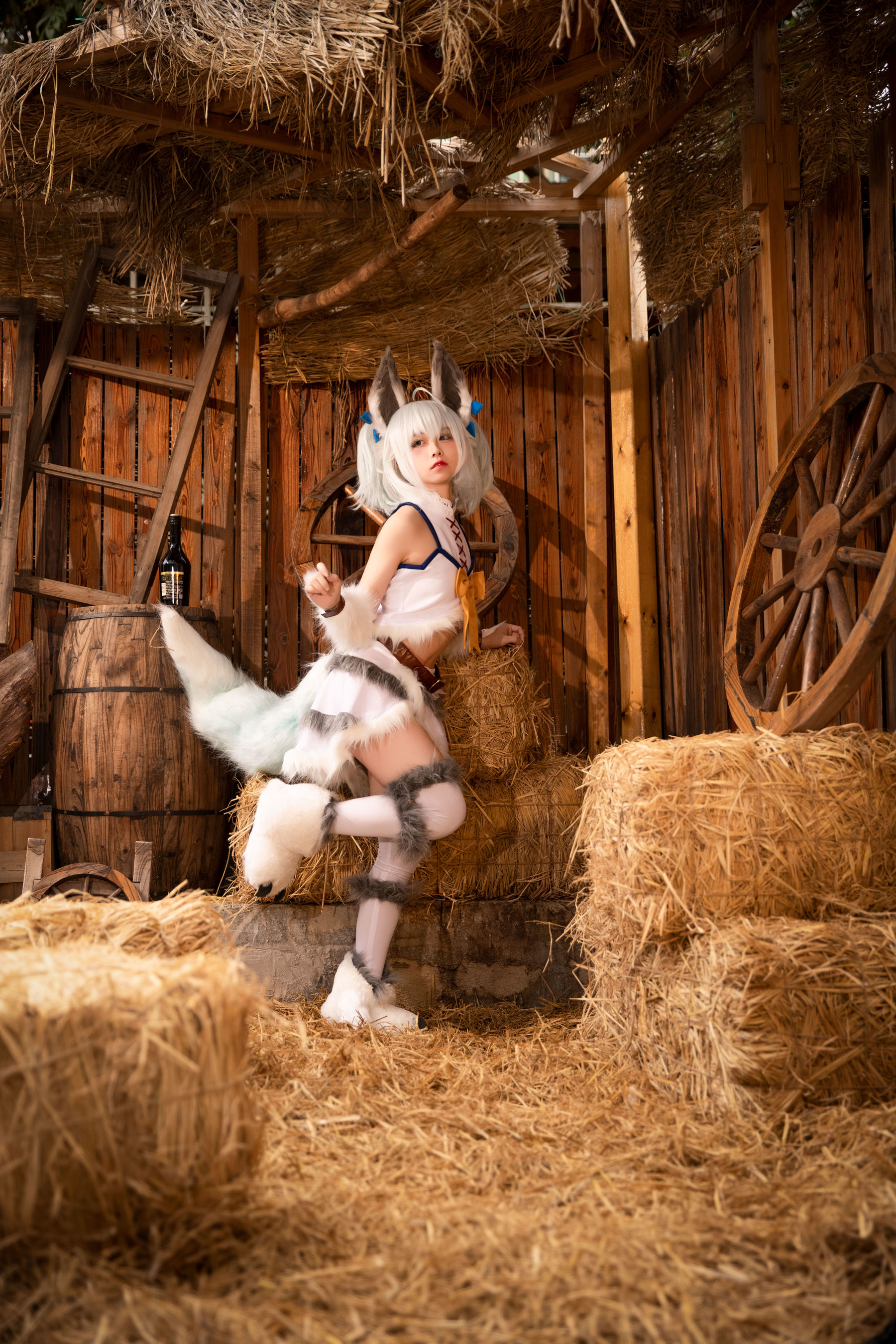 动漫博主G44不会受伤 – 地牢刹那常服 Cosplay-第38张
