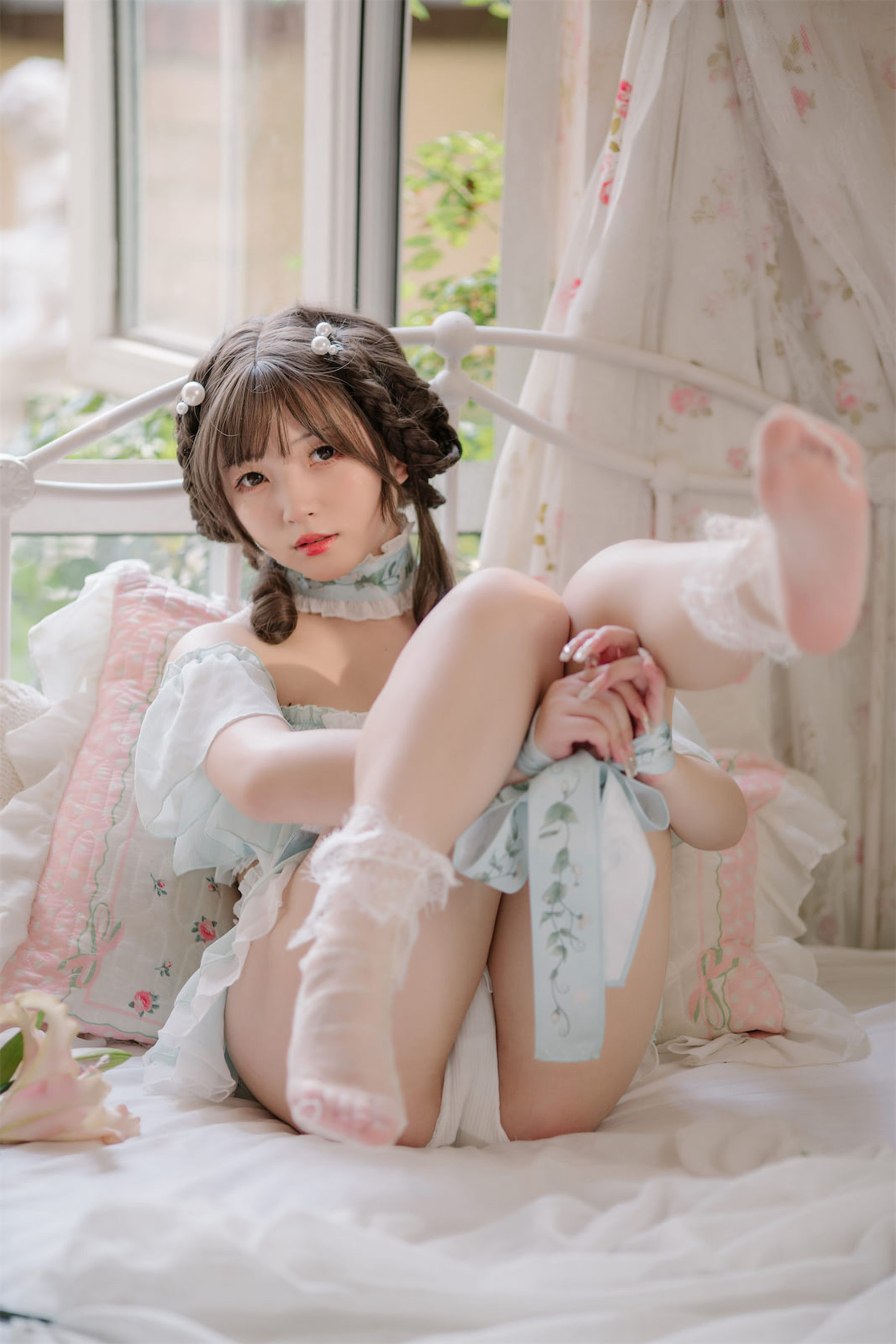花铃 – 豌豆公主仆 Cosplay-第15张
