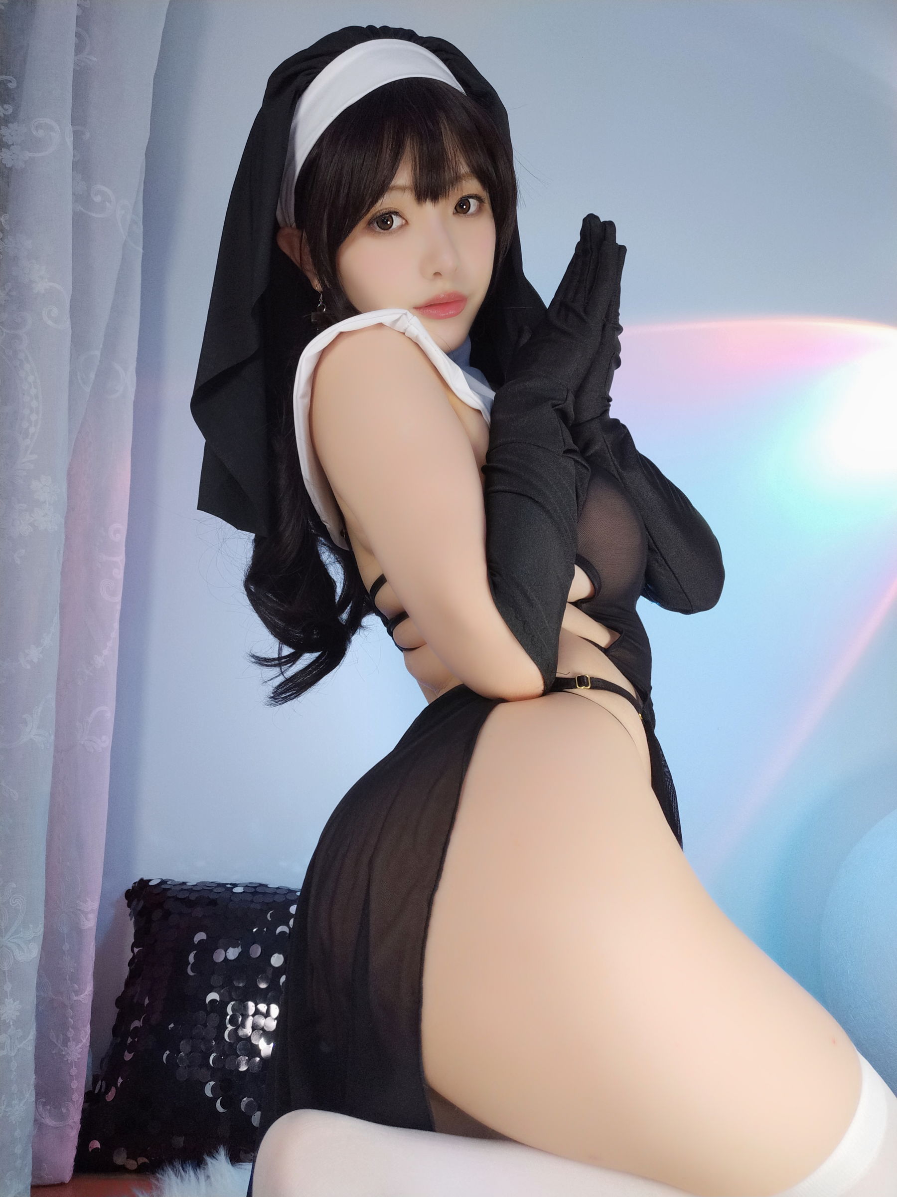 动漫博主雯妹 – 万圣节 Cosplay-第14张