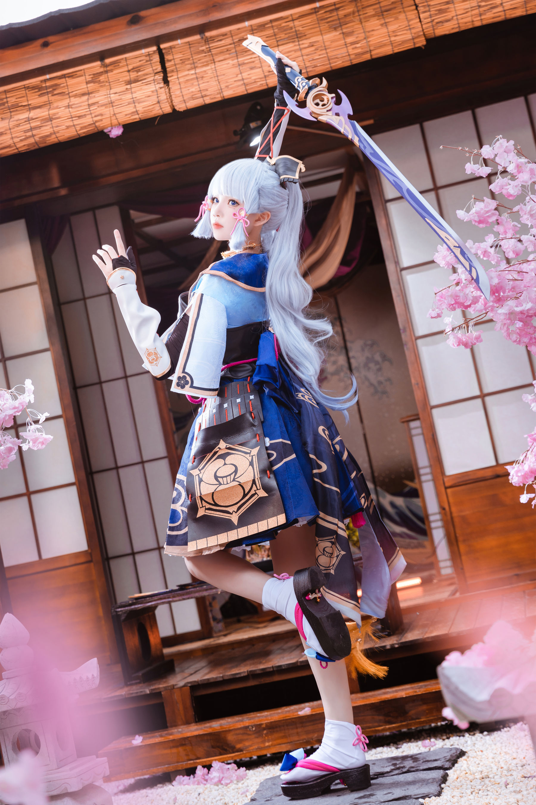 桜桃喵 – 神里绫华 Cosplay-第30张