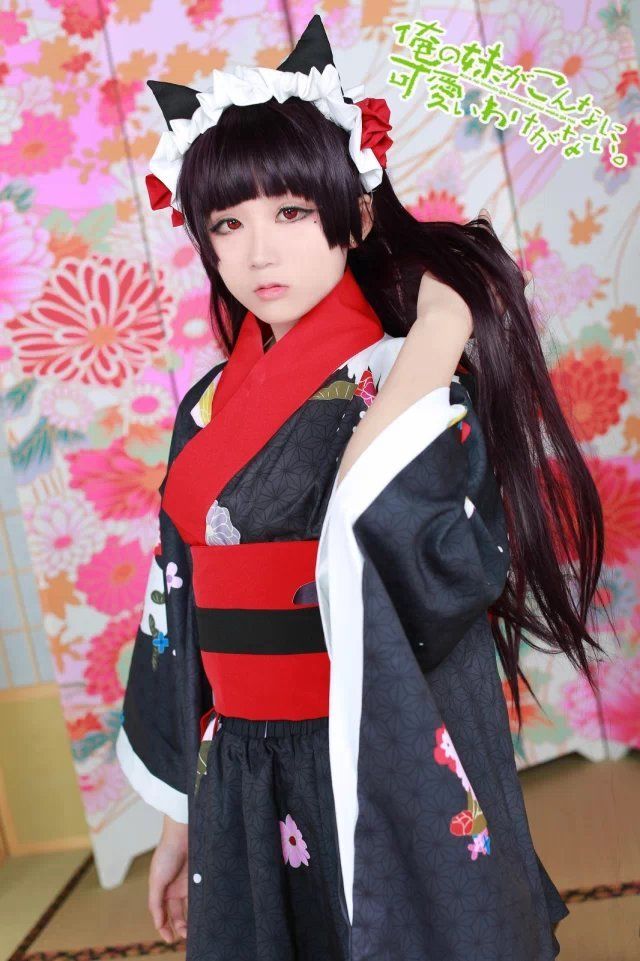 动漫博主浅野菌子 – 我的妹妹哪有这么可爱！ Cosplay-第52张