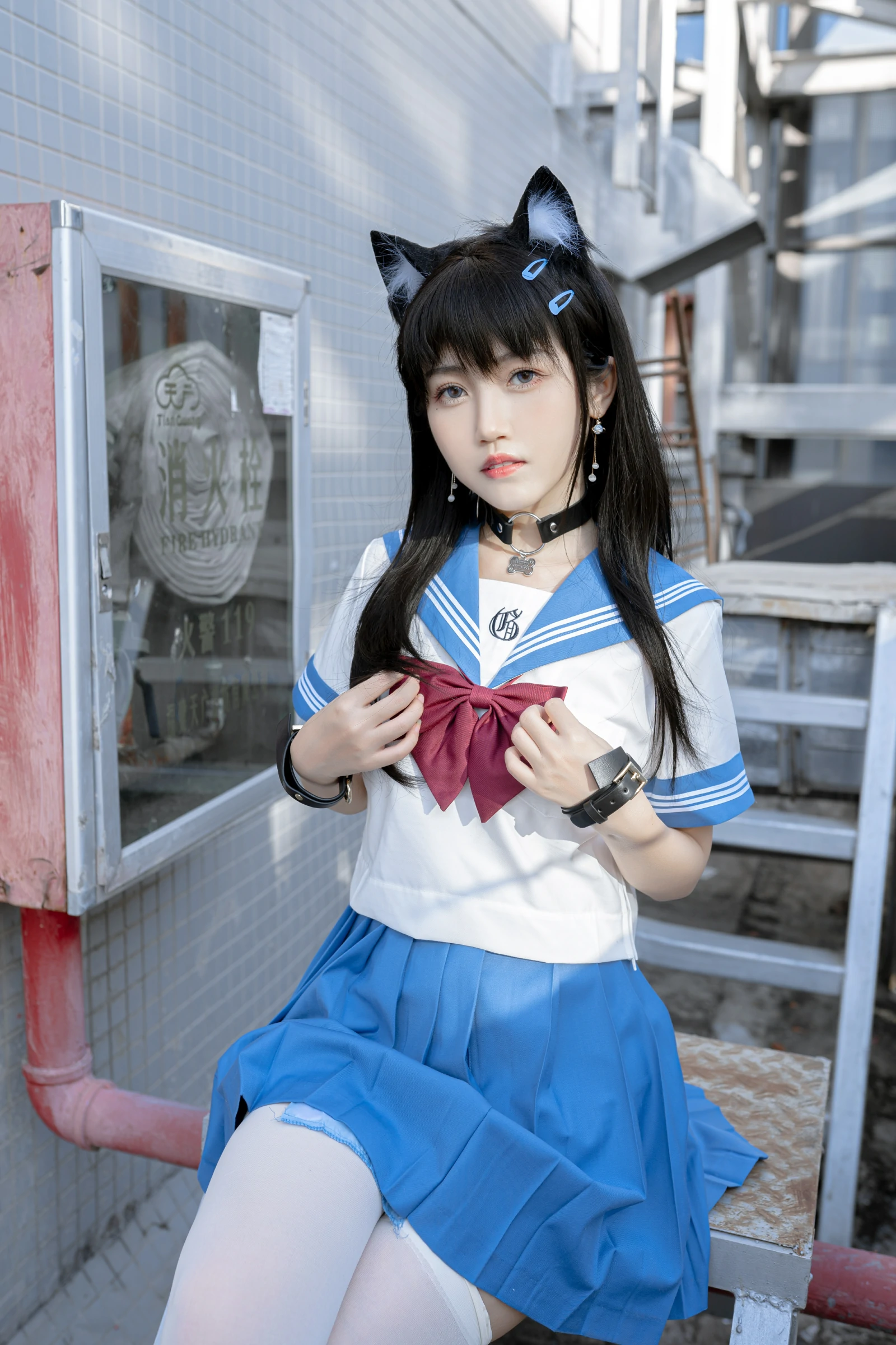 不呆猫 – 天台小m猫 Cosplay-第54张