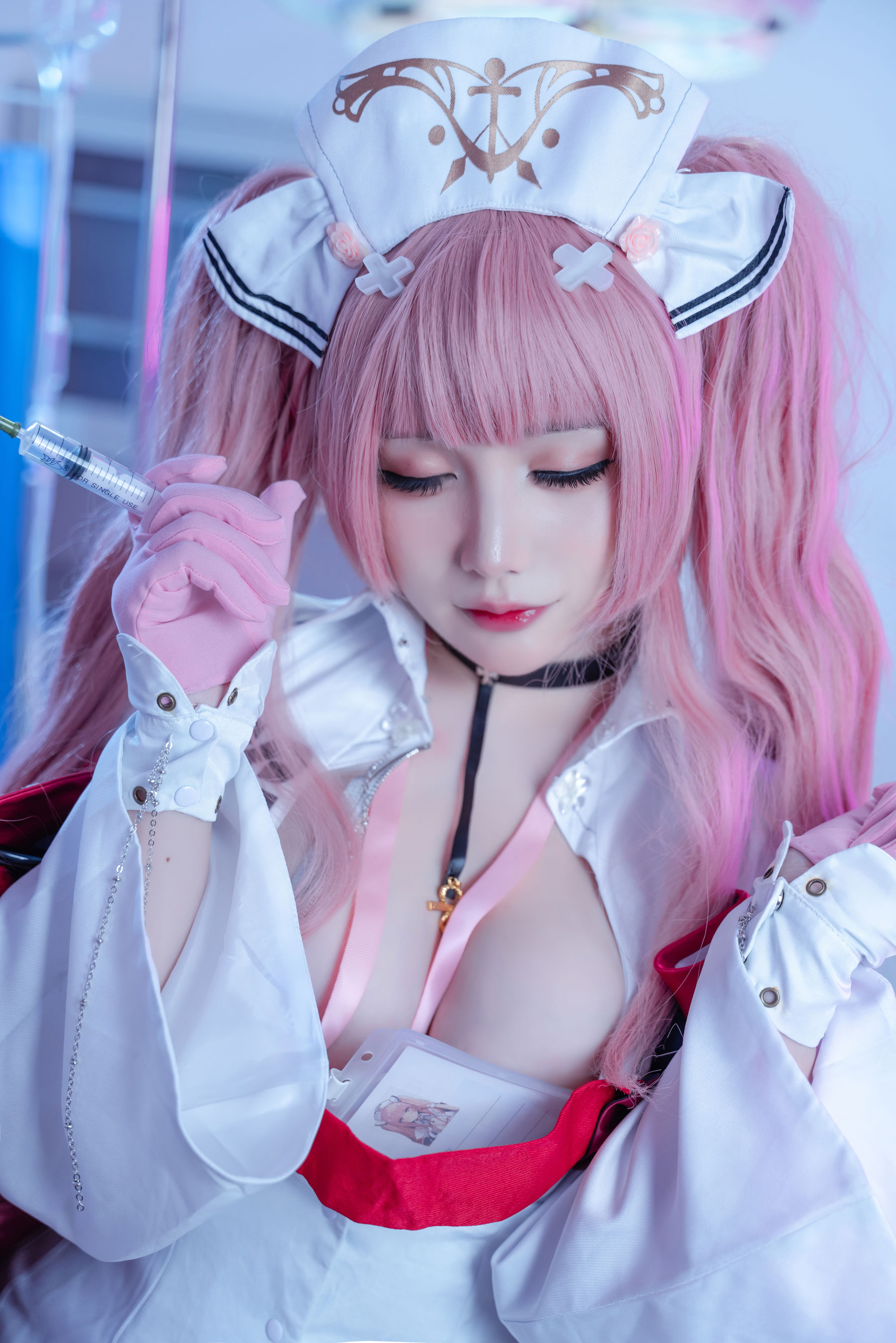 Shiroi_白井茶茶 – 碧蓝航线 英仙座护士 Cosplay-第31张