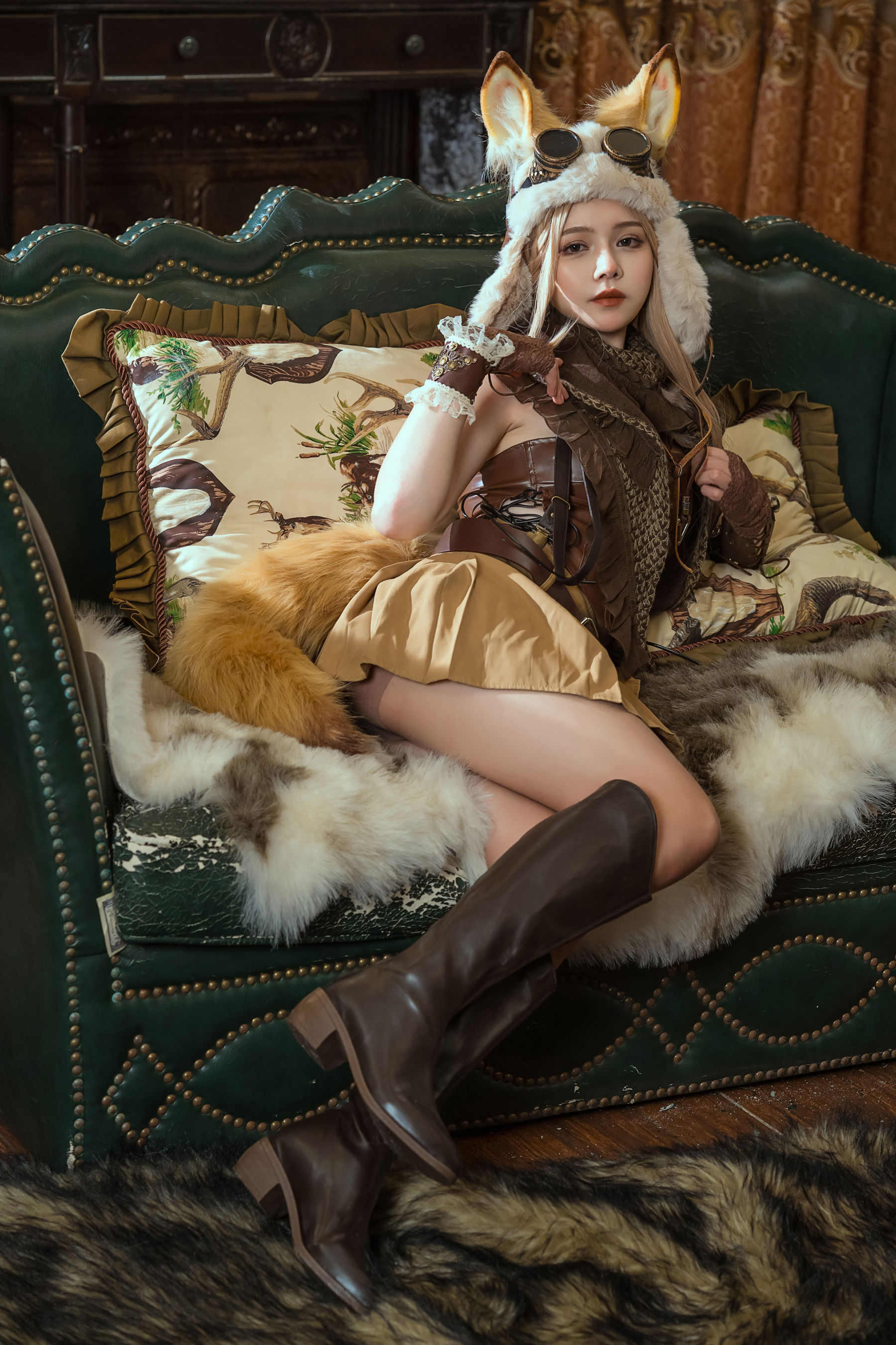 七月喵子 – 幻想兽娘集 月食篇 Cosplay-第4张