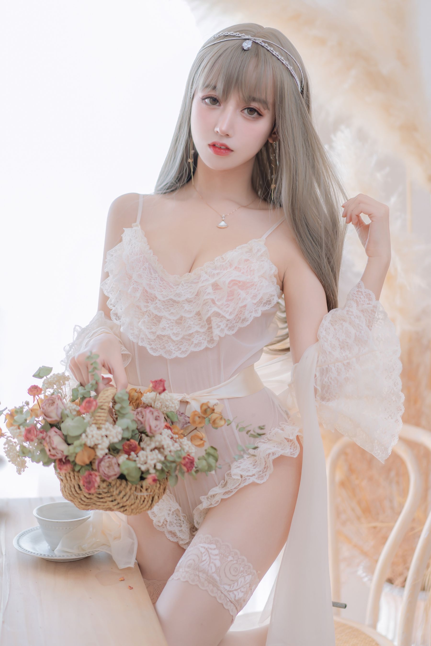 斗鱼米线线sama – 凡尔赛公主 Cosplay-第12张