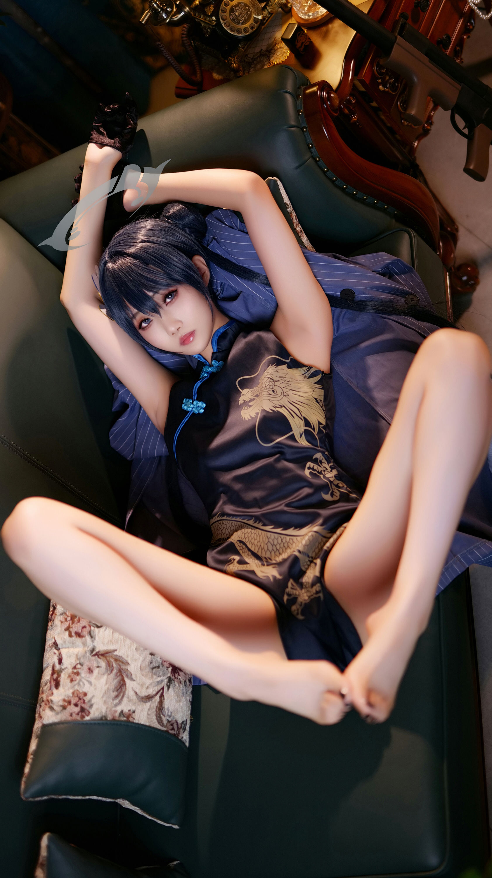 曉美媽 – 碧蓝档案 妃咲 Cosplay-第44张