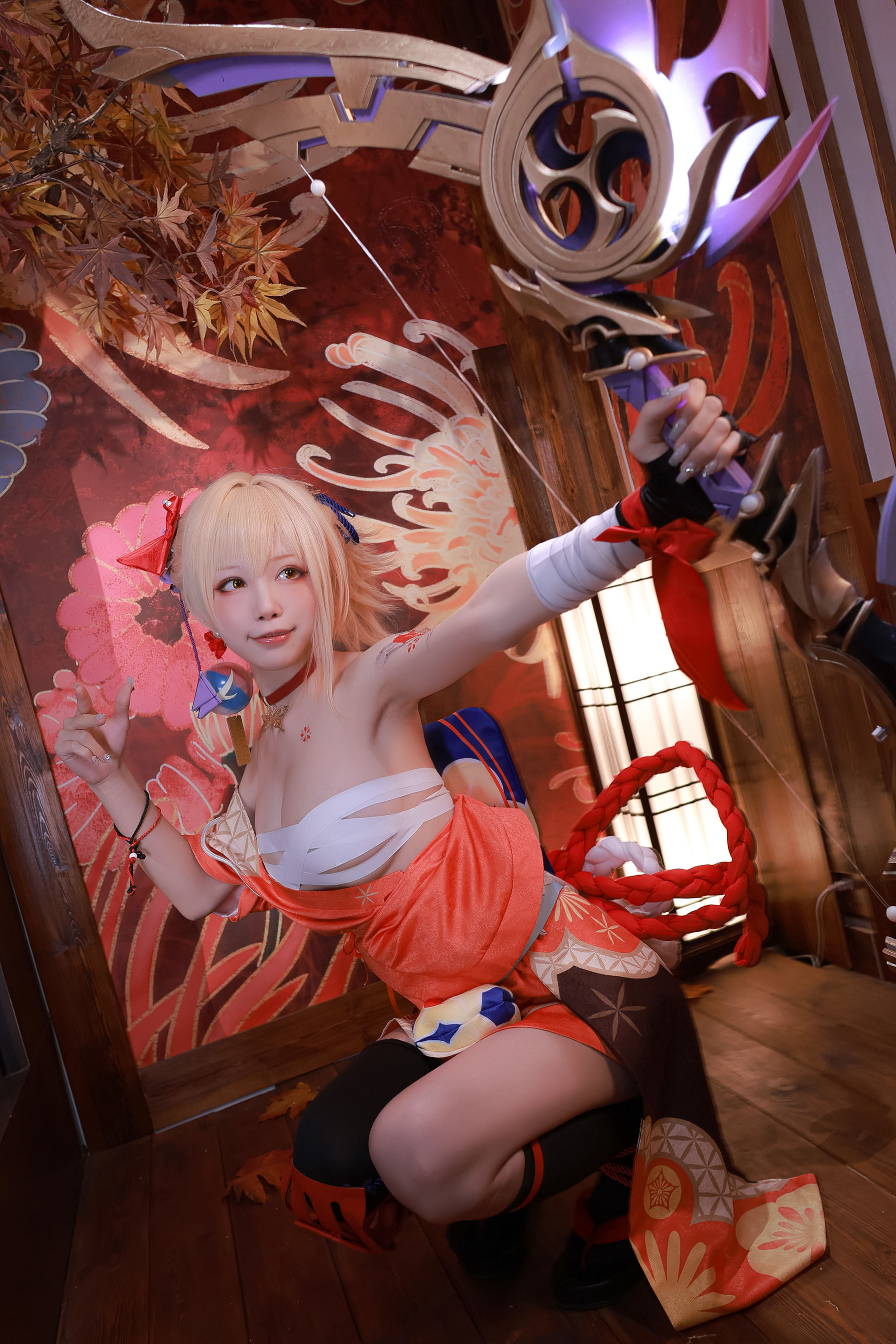 动漫博主水淼aqua – 宵宫 Cosplay-第2张