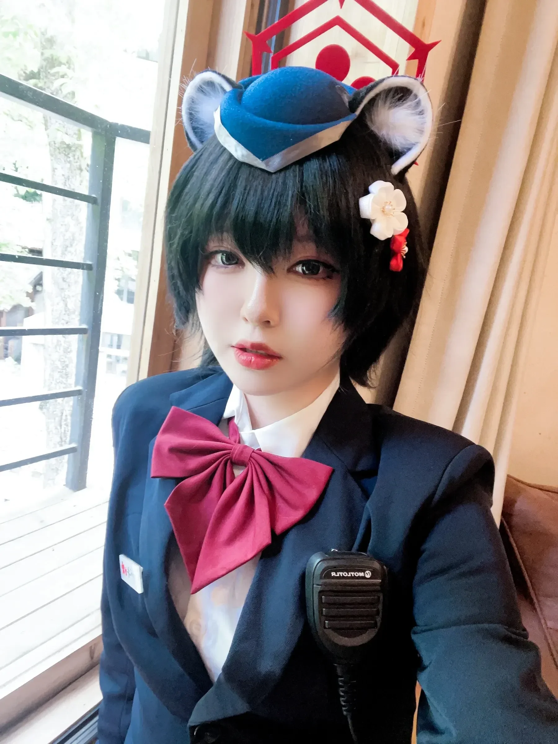 半半子 – ガイド春日ツバキ Cosplay-第48张