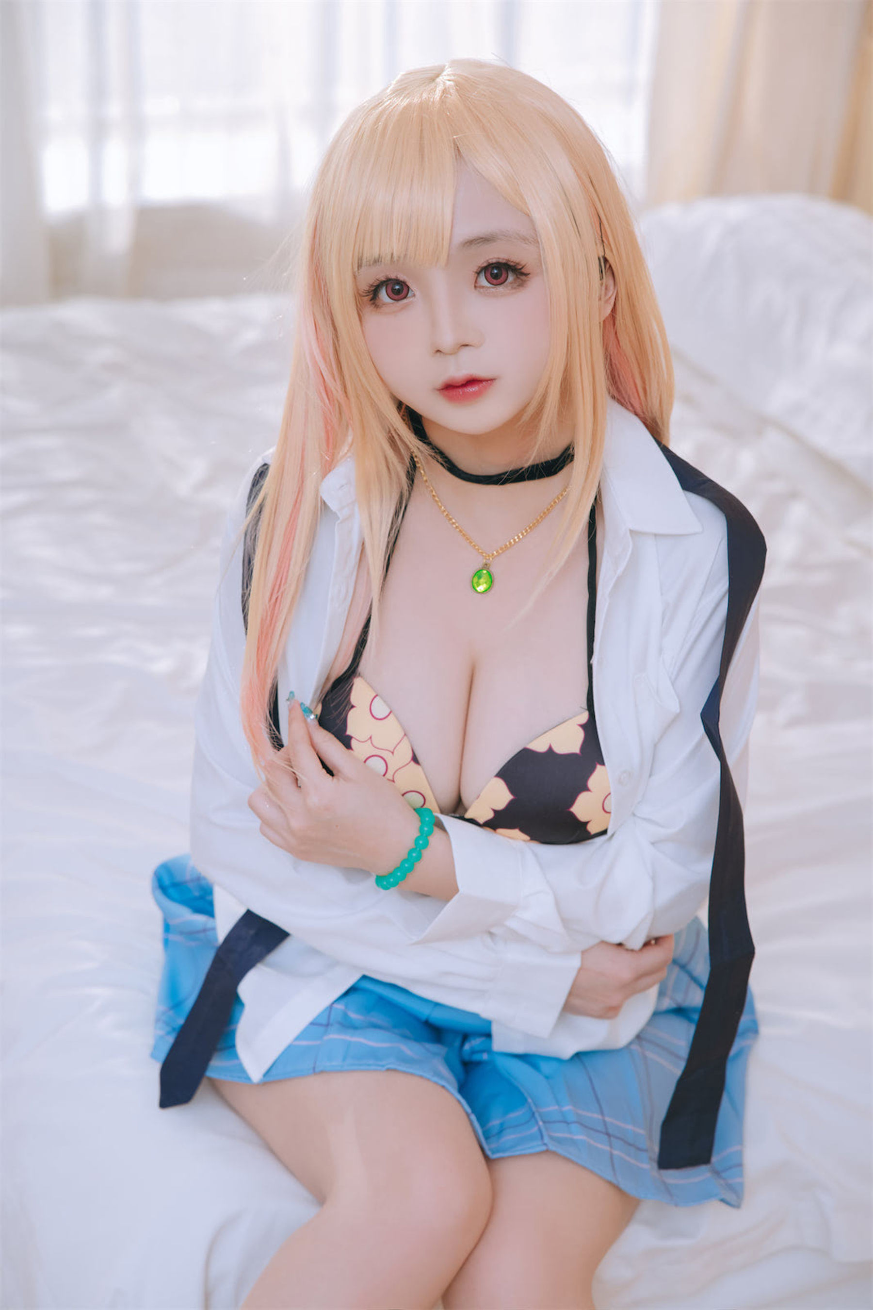 Cosplay日奈娇 – 更衣人偶喜多川海梦泳装 Cosplay-第56张