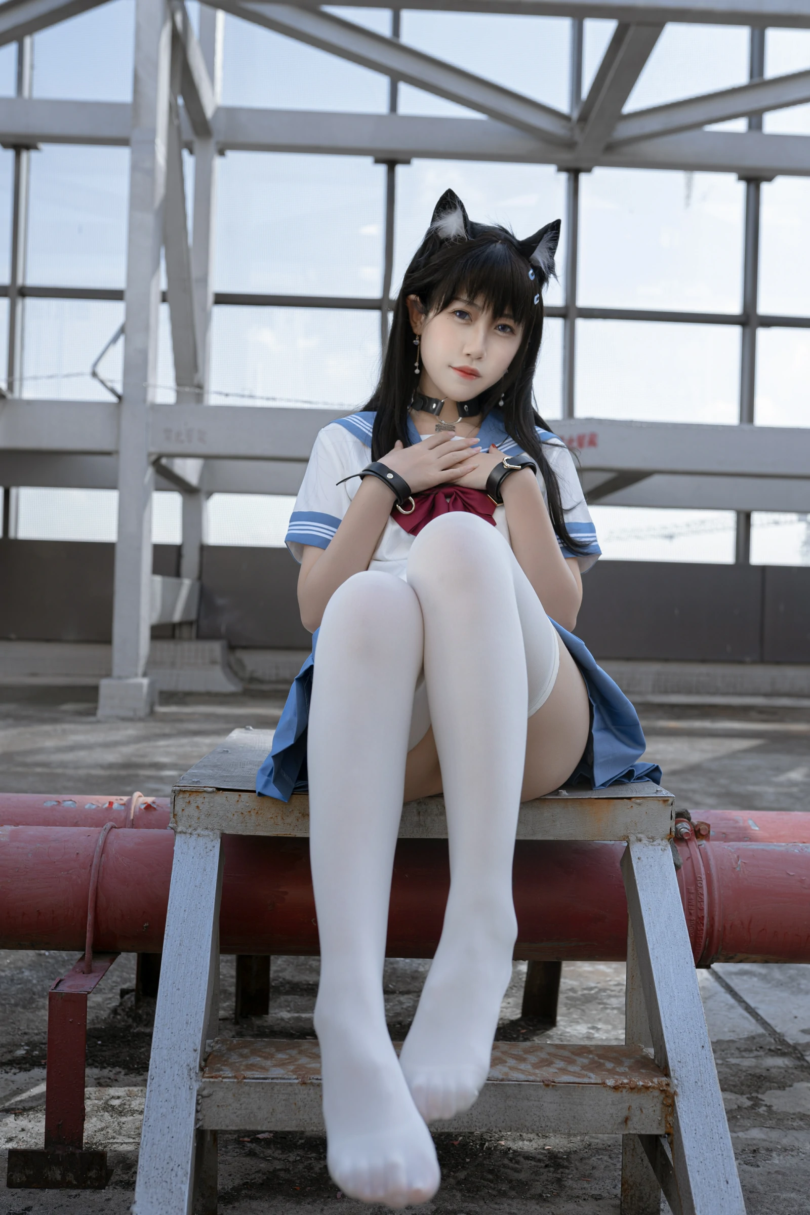 不呆猫 – 天台小m猫 Cosplay-第20张