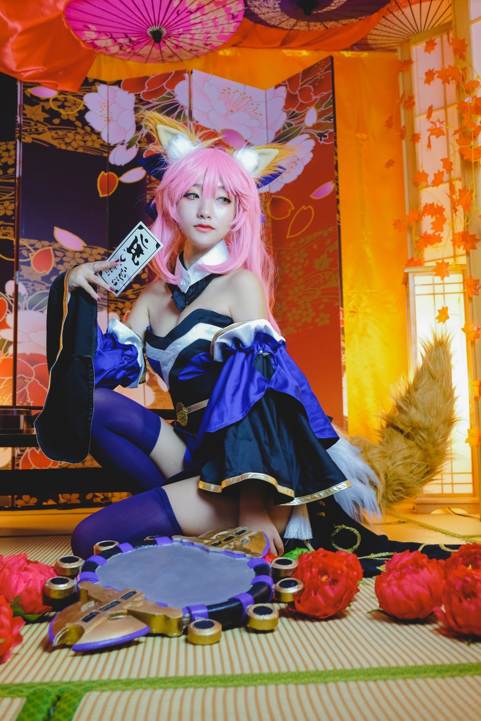 Roroki骷髅姫 – 玉藻の前 Cosplay-第14张