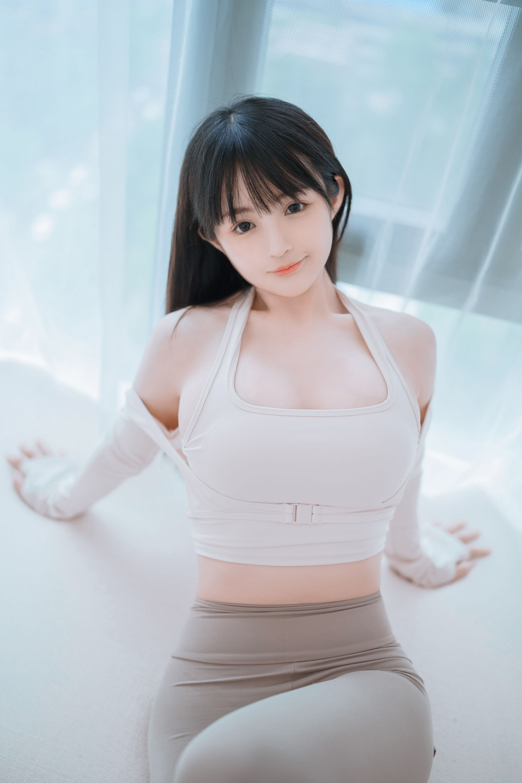 桜井宁宁 – 瑜伽妹妹 Cosplay-第37张
