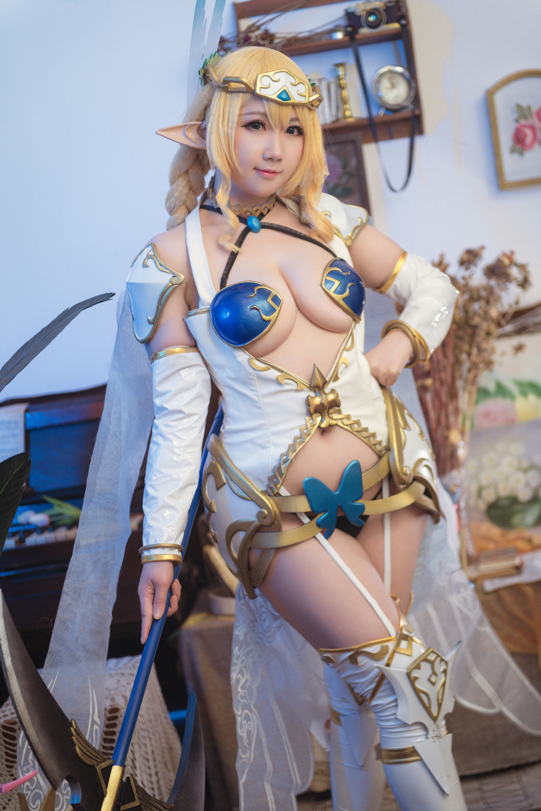 微肉感萌妹是本末末 – 精灵村 Cosplay-第32张