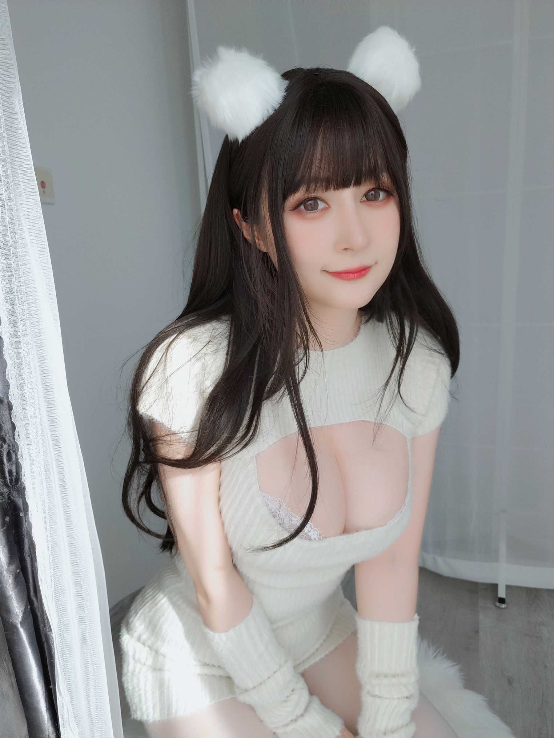 Coser小姐姐白银 – 白い真珠 Cosplay-第7张