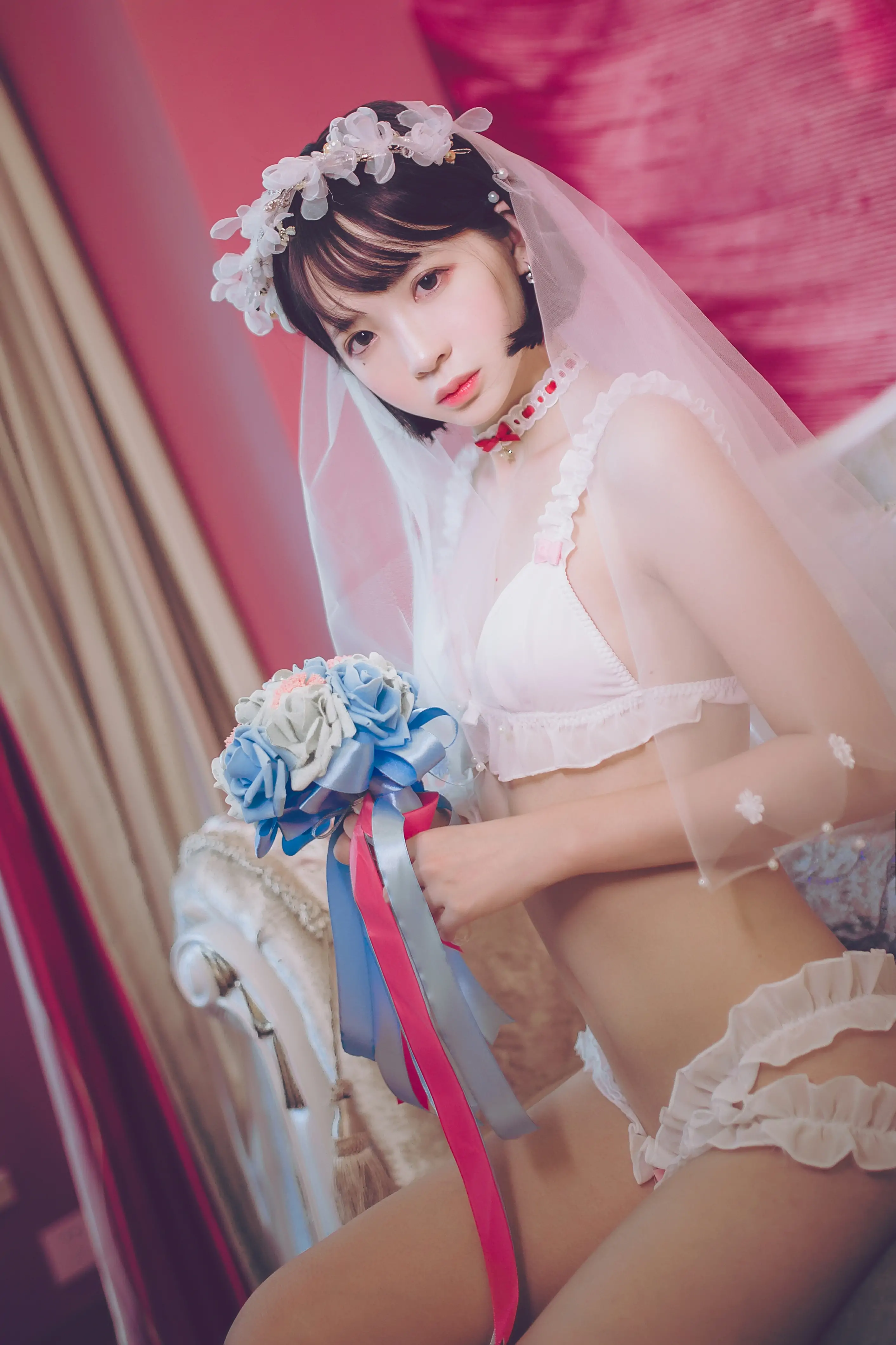 疯猫ss – 梦中的婚礼 Cosplay-第3张