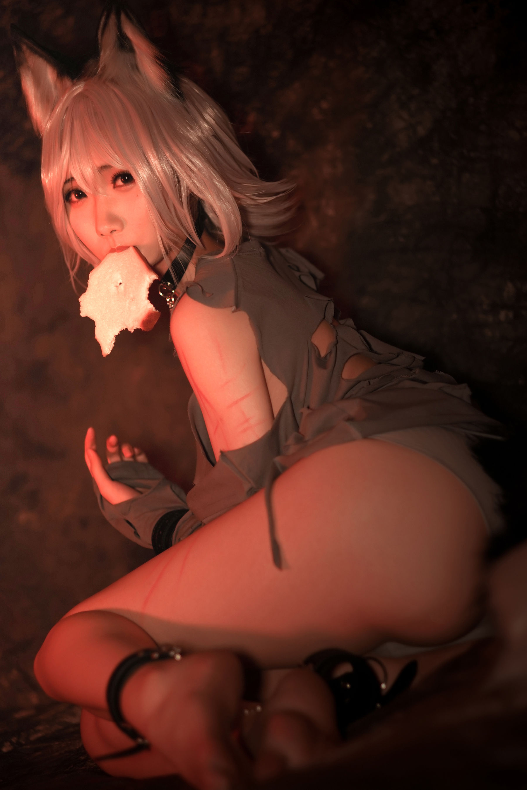 曉美媽 – 奴隷少女 Cosplay-第3张
