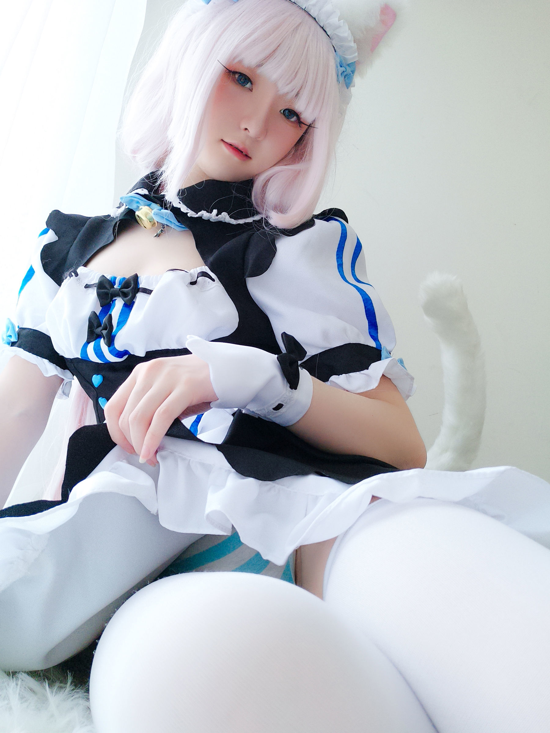 [萝莉COS] 一小央泽 – 猫娘香子兰 Cosplay-第3张