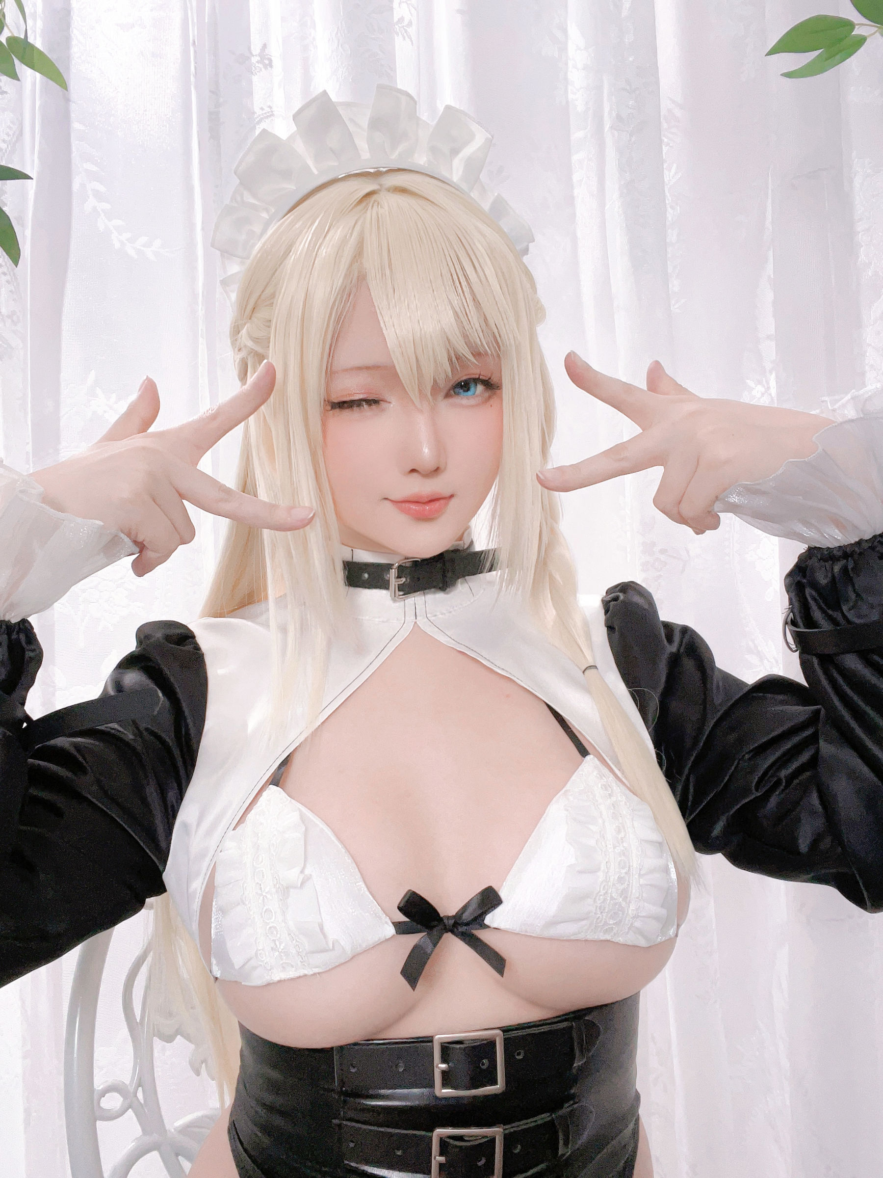Coser小姐姐星之迟迟 – 碧蓝航线 可畏 Cosplay-第10张