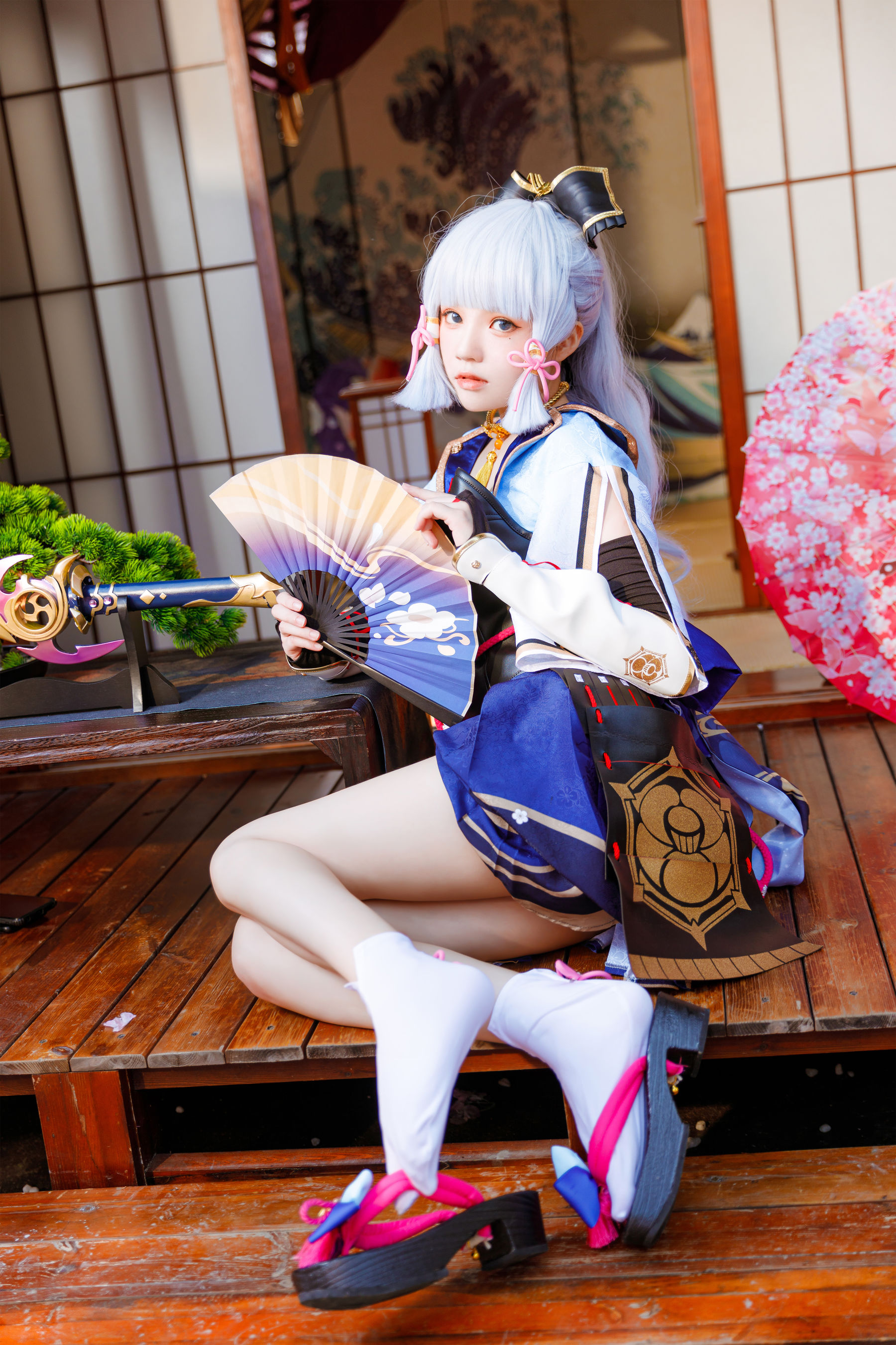桜桃喵 – 神里绫华 Cosplay-第26张