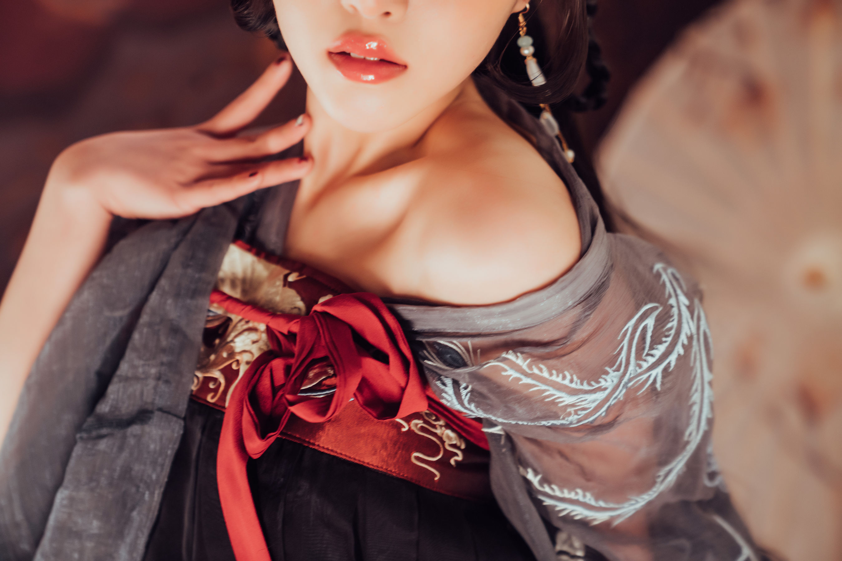 美少女晕崽 – 小琵琶精 Cosplay-第31张