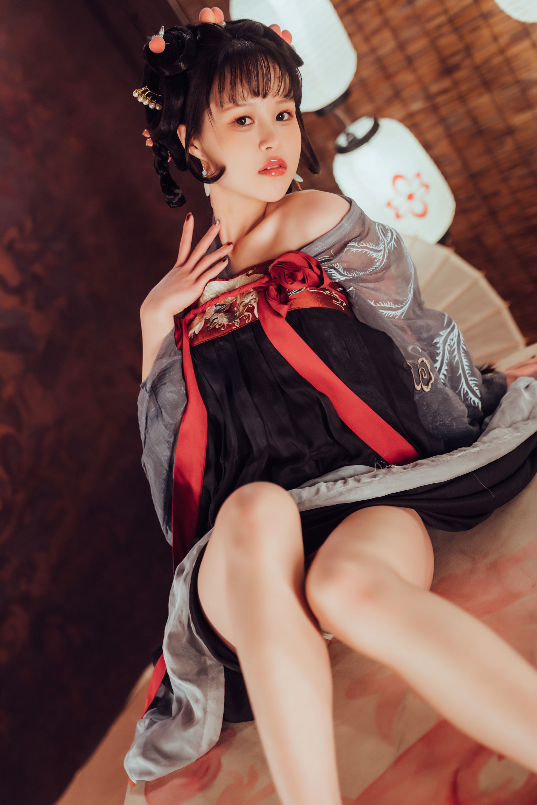 美少女晕崽 – 小琵琶精 Cosplay-第32张