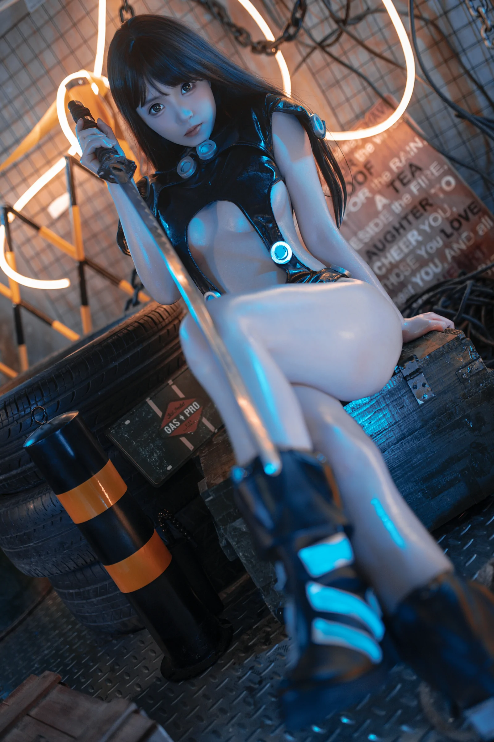 Bangni邦尼  杀戮都市 下平玲花 Cosplay-第16张