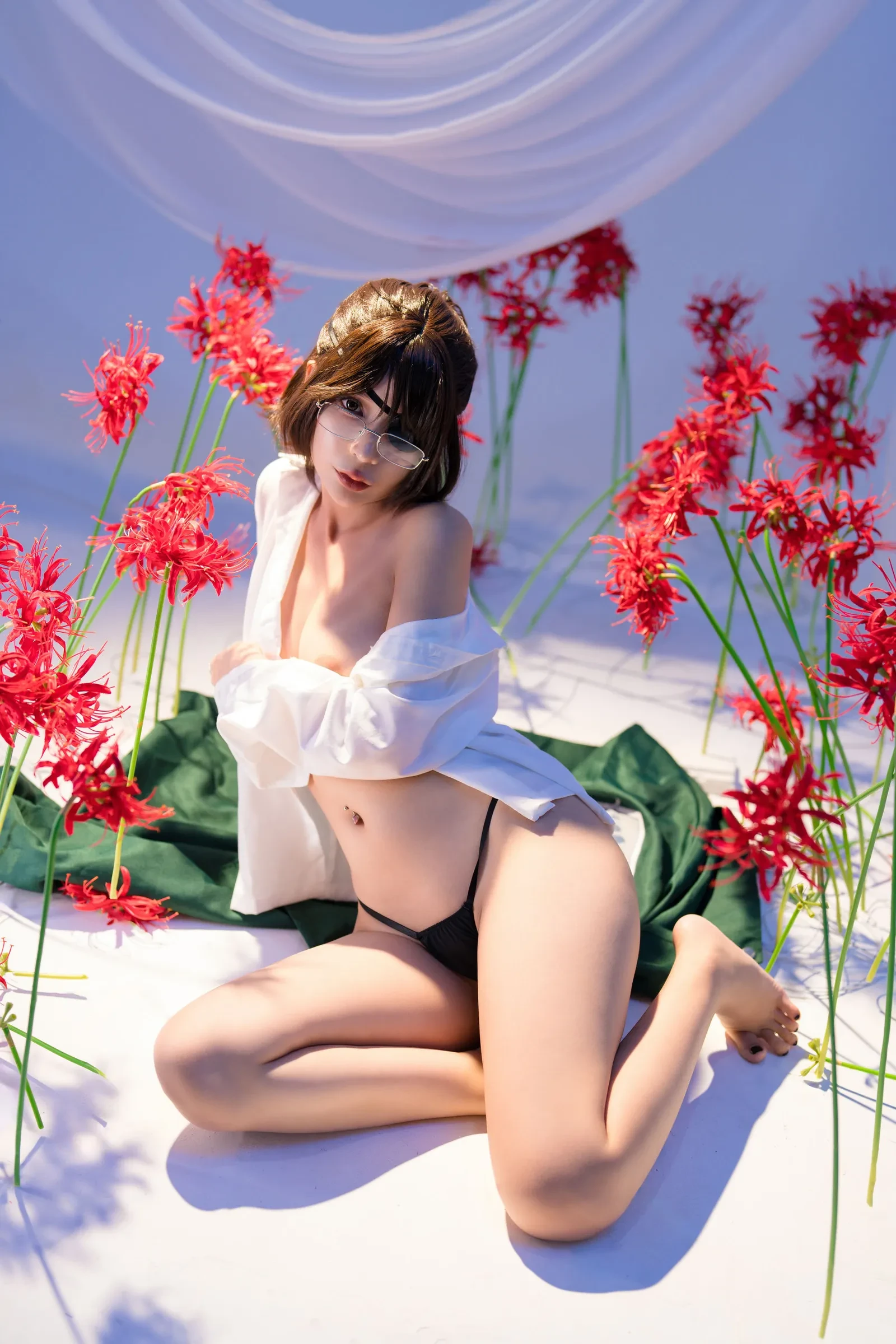 Umeko J – Hange Cosplay-第21张