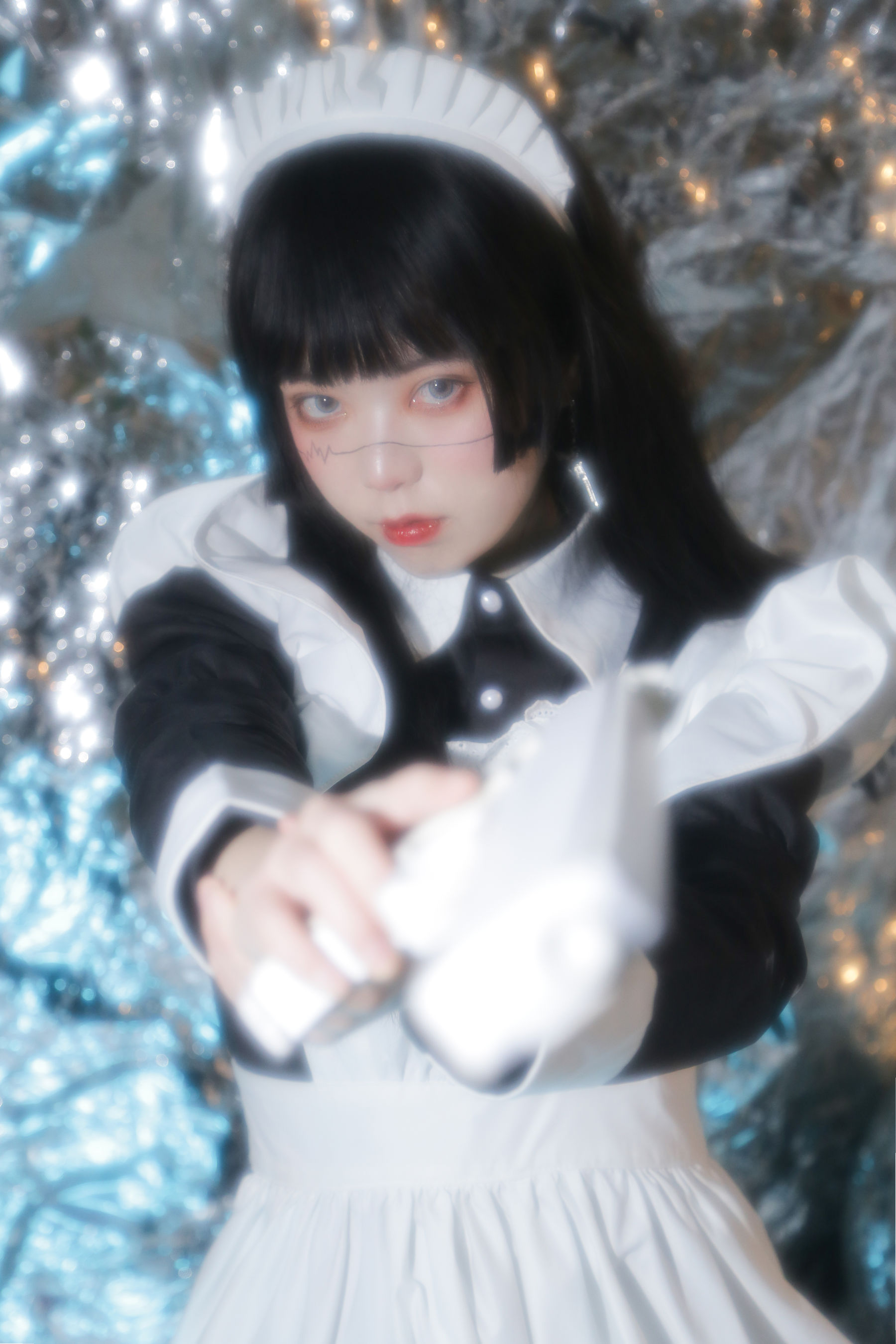 可爱妹子Fushii_海堂 – 生化女仆 Cosplay-第16张