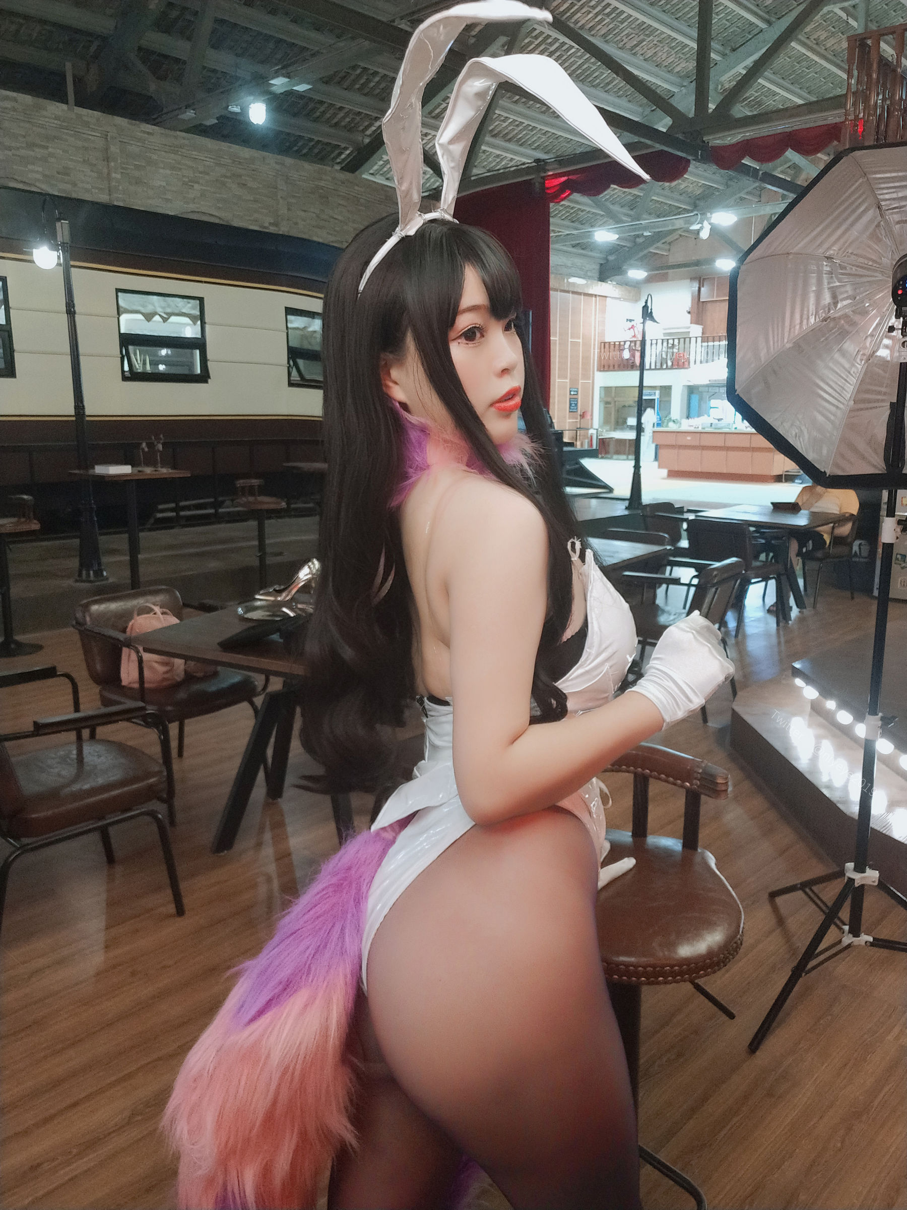 萌系小姐姐-白烨-耶米西奶露 – 恶魔姐姐 Cosplay-第5张
