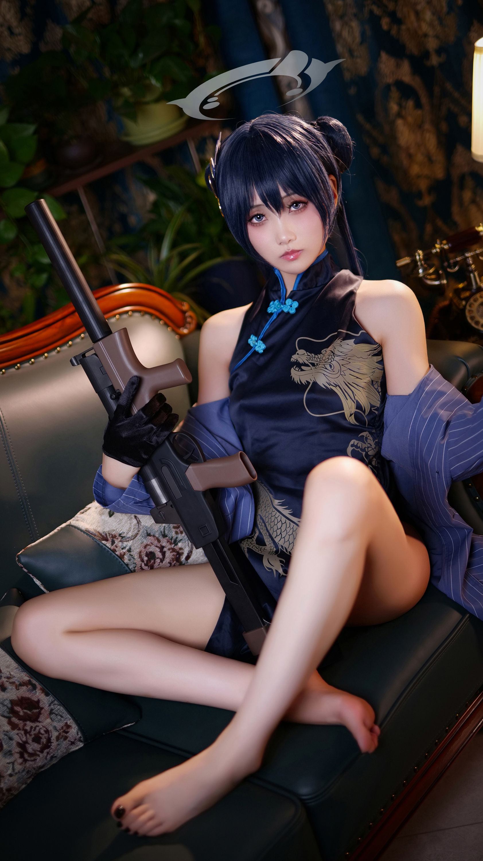 曉美媽 – 碧蓝档案 妃咲 Cosplay-第12张