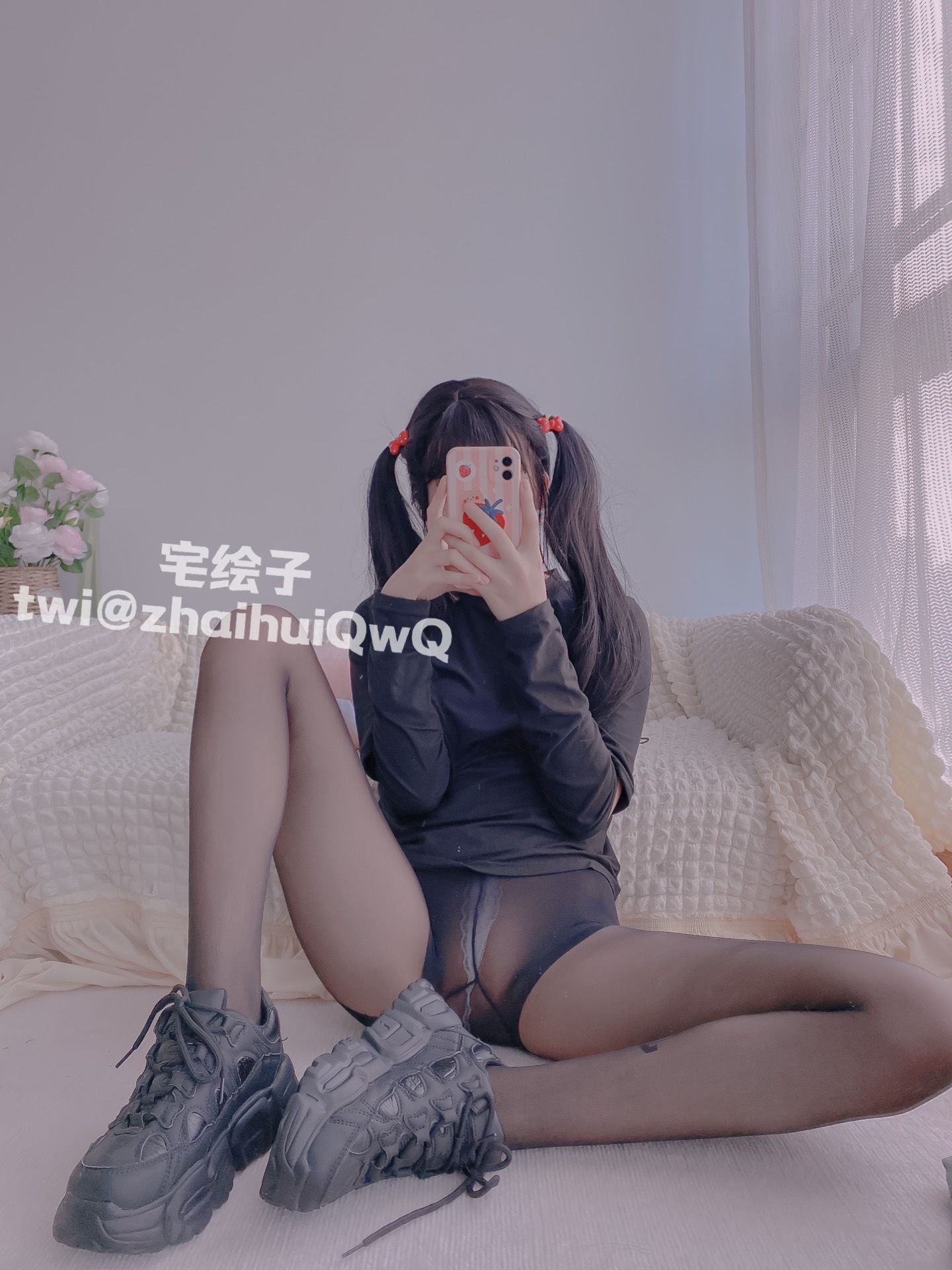 二阶堂 – 黑丝 Cosplay-第46张