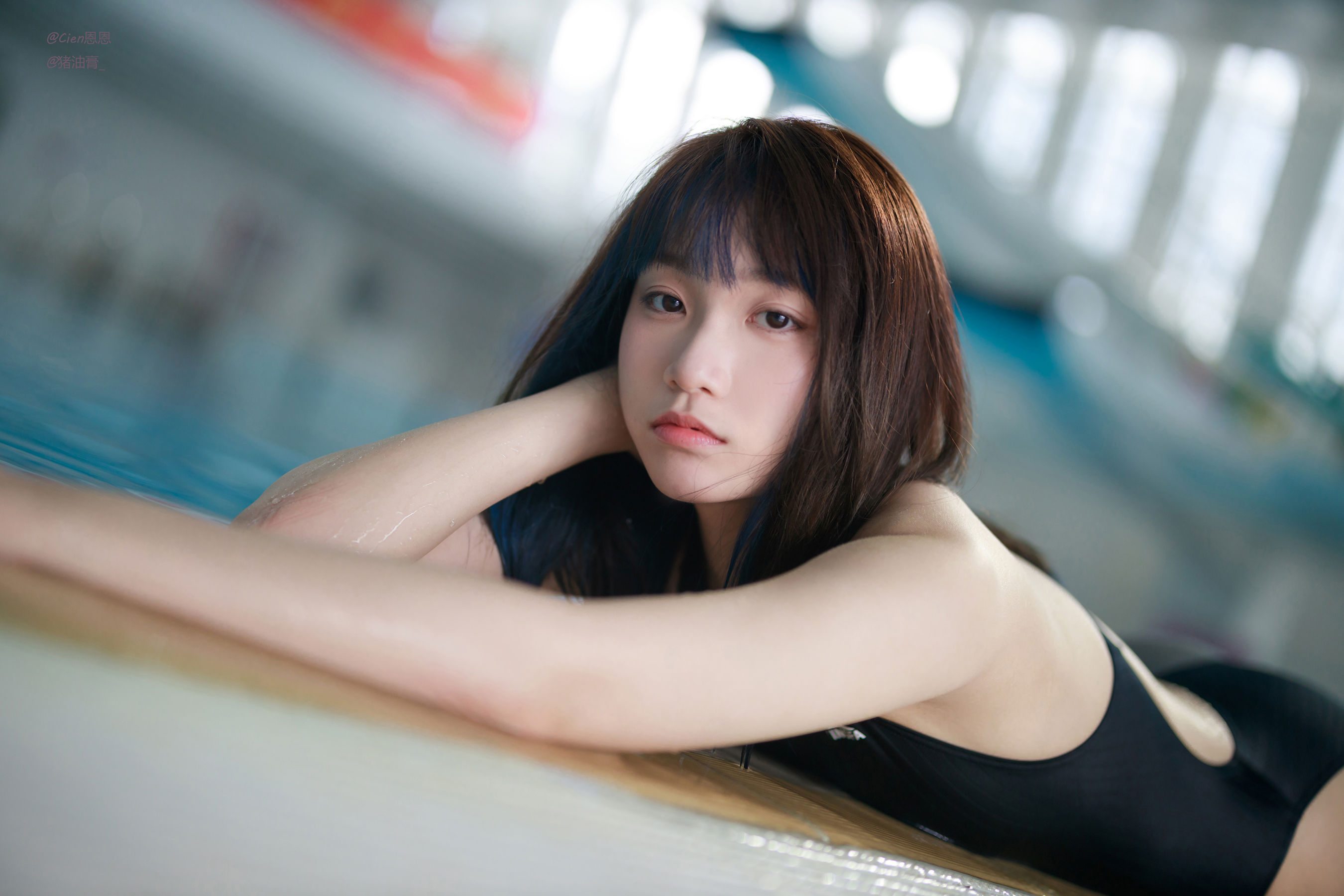 微博COS妹子Cien恩恩 – 竞泳 Cosplay-第19张