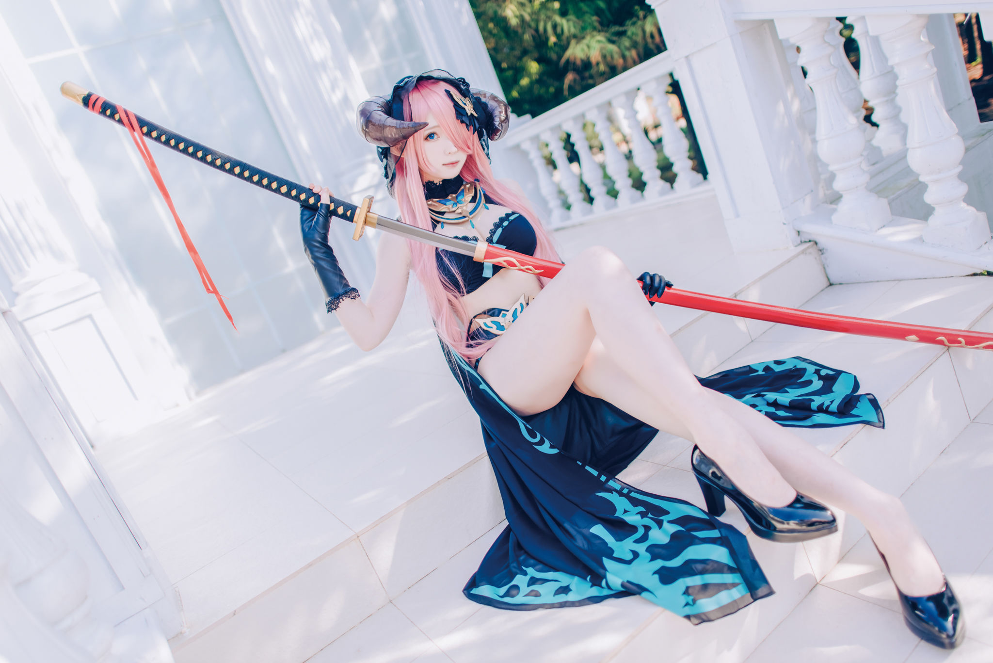 微博妹纸霜月shimo – 碧蓝幻想 娜尔梅亚 Cosplay-第50张