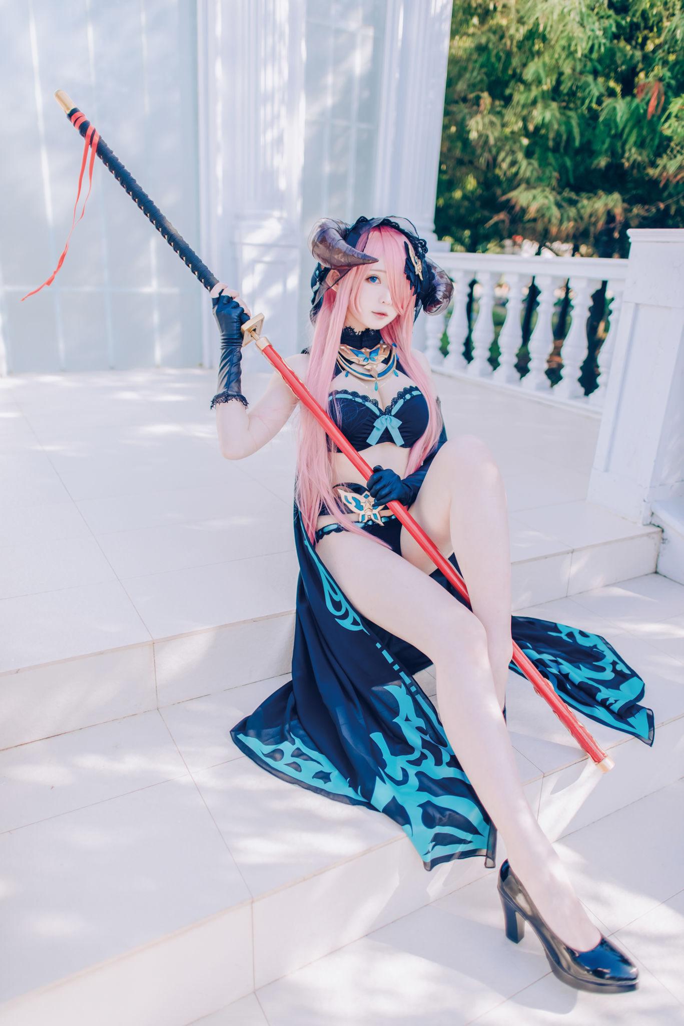 微博妹纸霜月shimo – 碧蓝幻想 娜尔梅亚 Cosplay-第53张