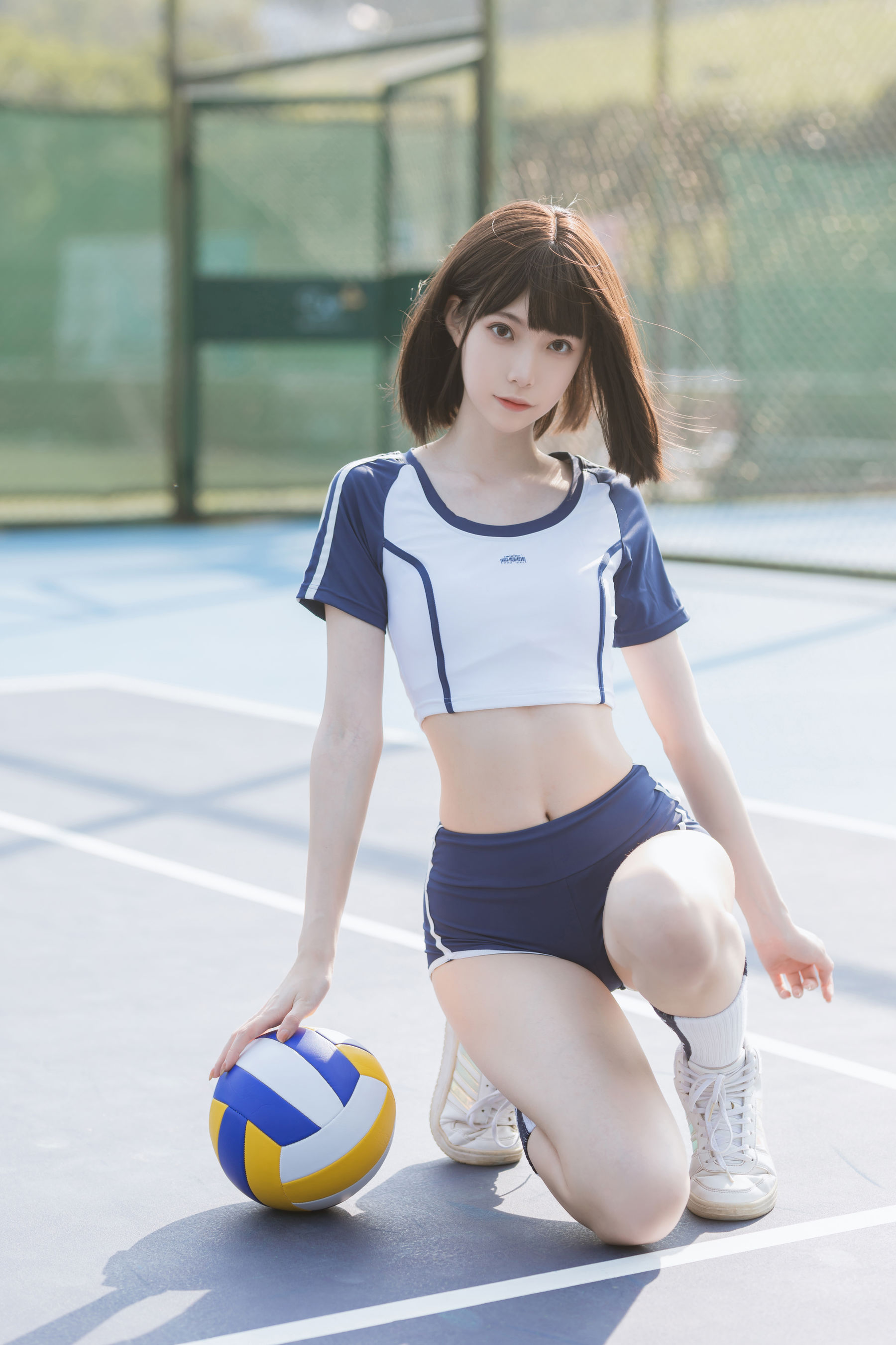许岚(叁月life) – 夏日运动服 Cosplay-第8张