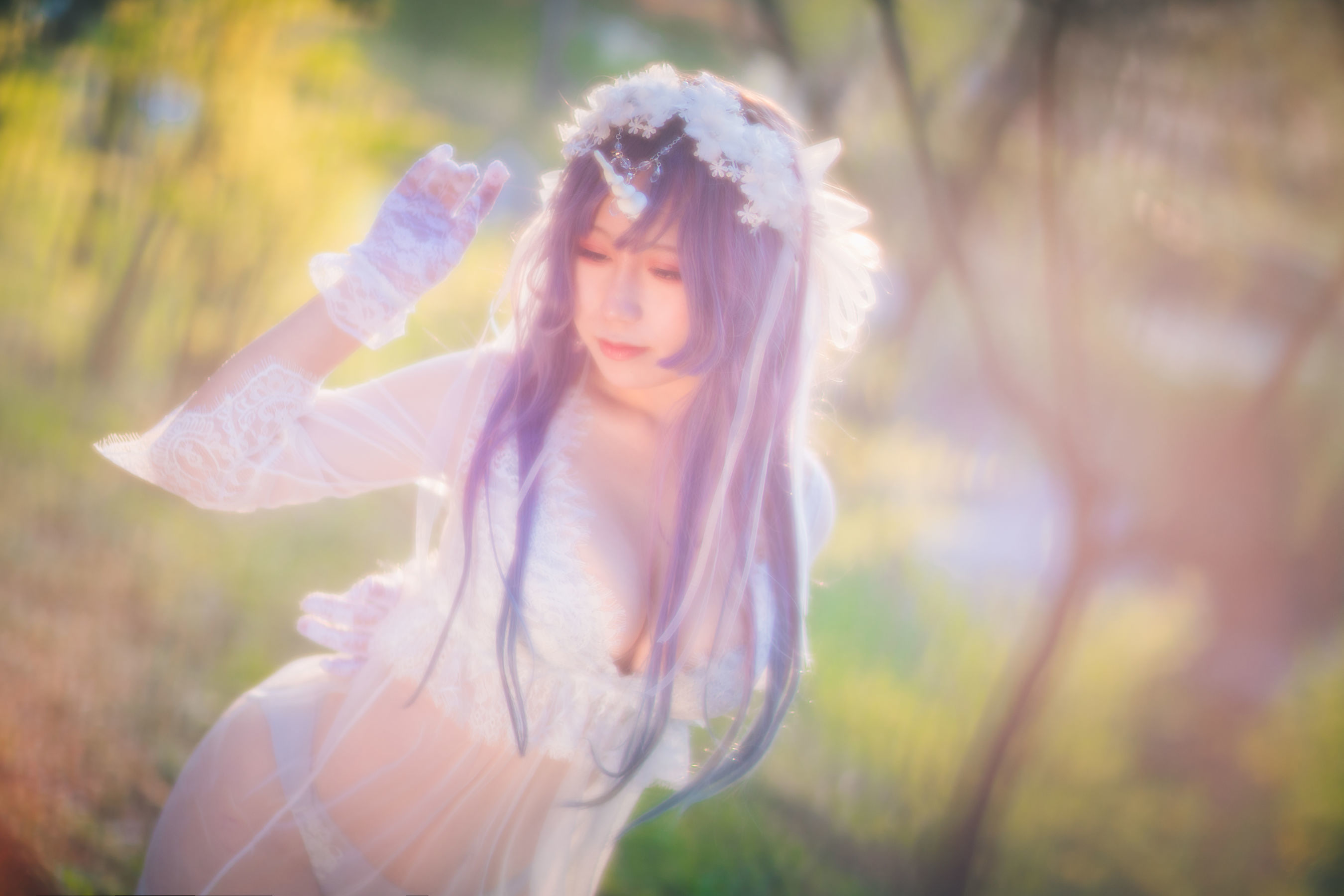 动漫博主从从从从鸾 独角兽 Cosplay-第20张