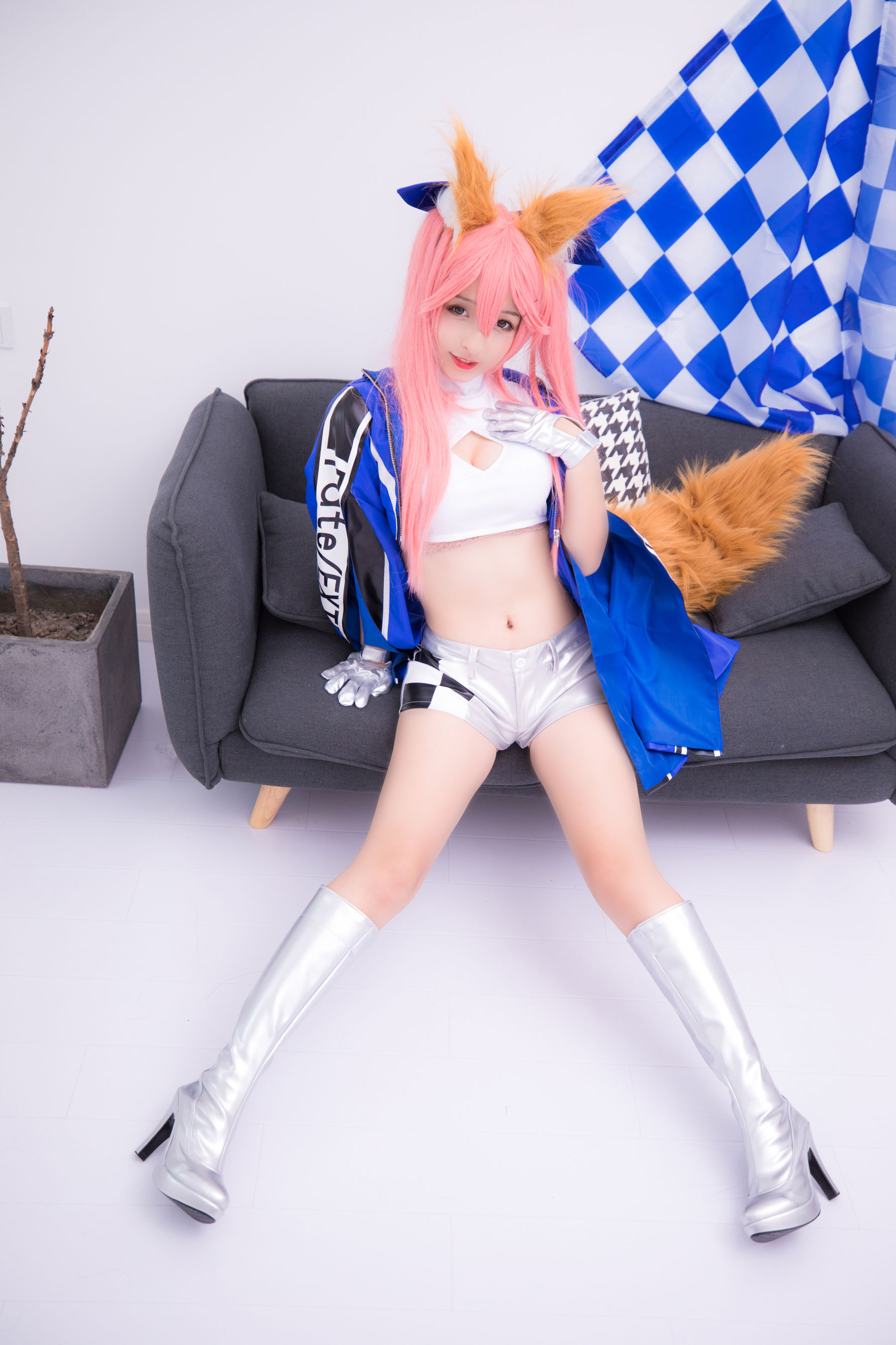 [萝莉COS] 神楽板真冬 目標はあなた、エンジン全開！！ Cosplay-第73张