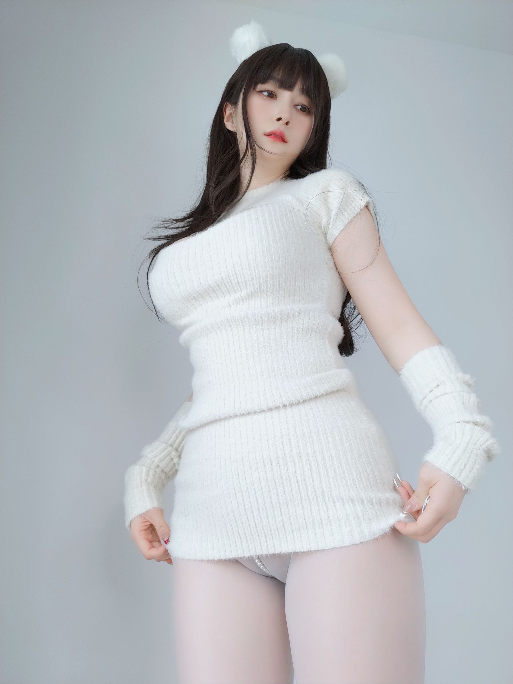 Coser小姐姐白银 – 白い真珠 Cosplay-第63张