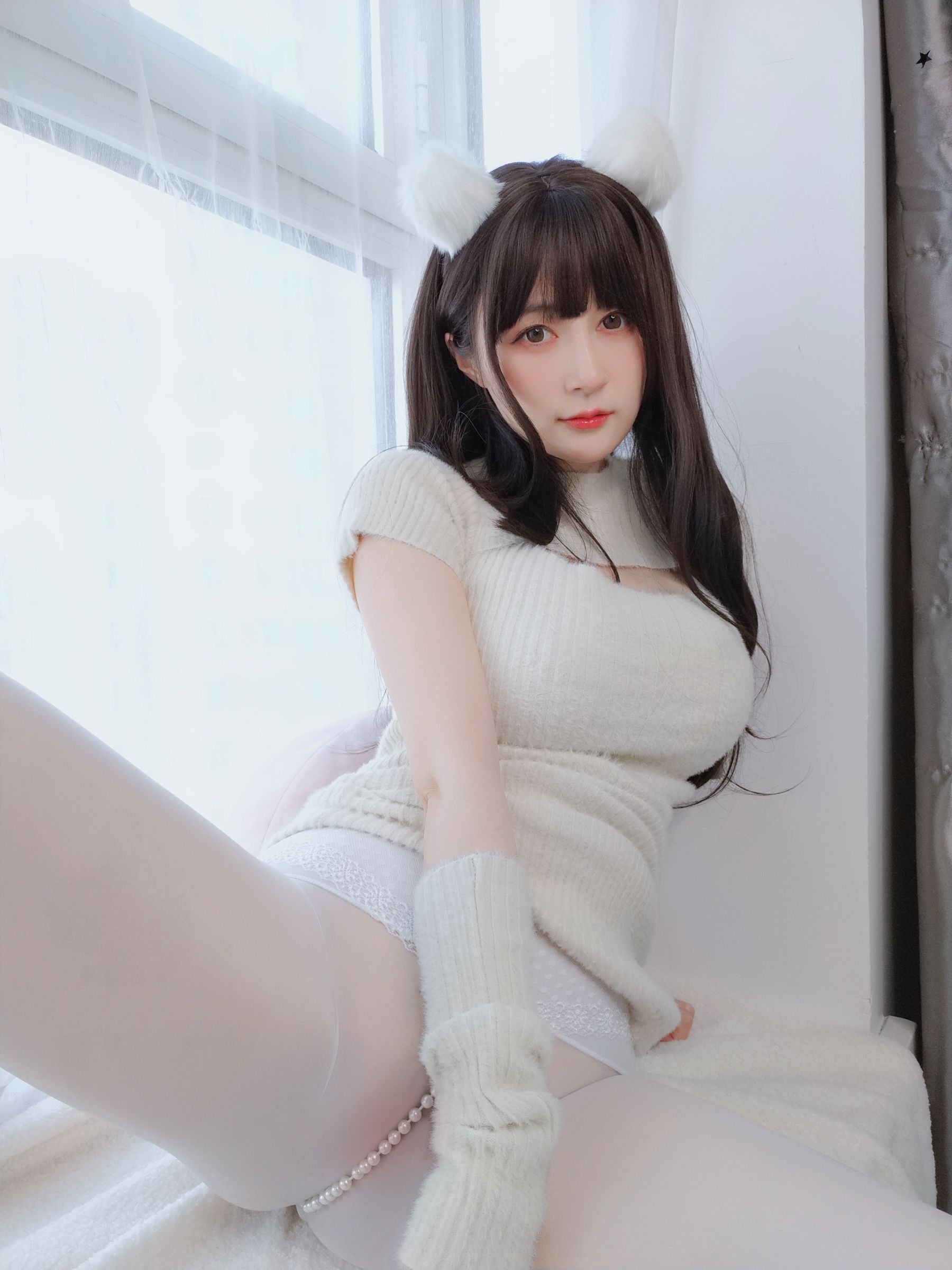 Coser小姐姐白银 – 白い真珠 Cosplay-第36张