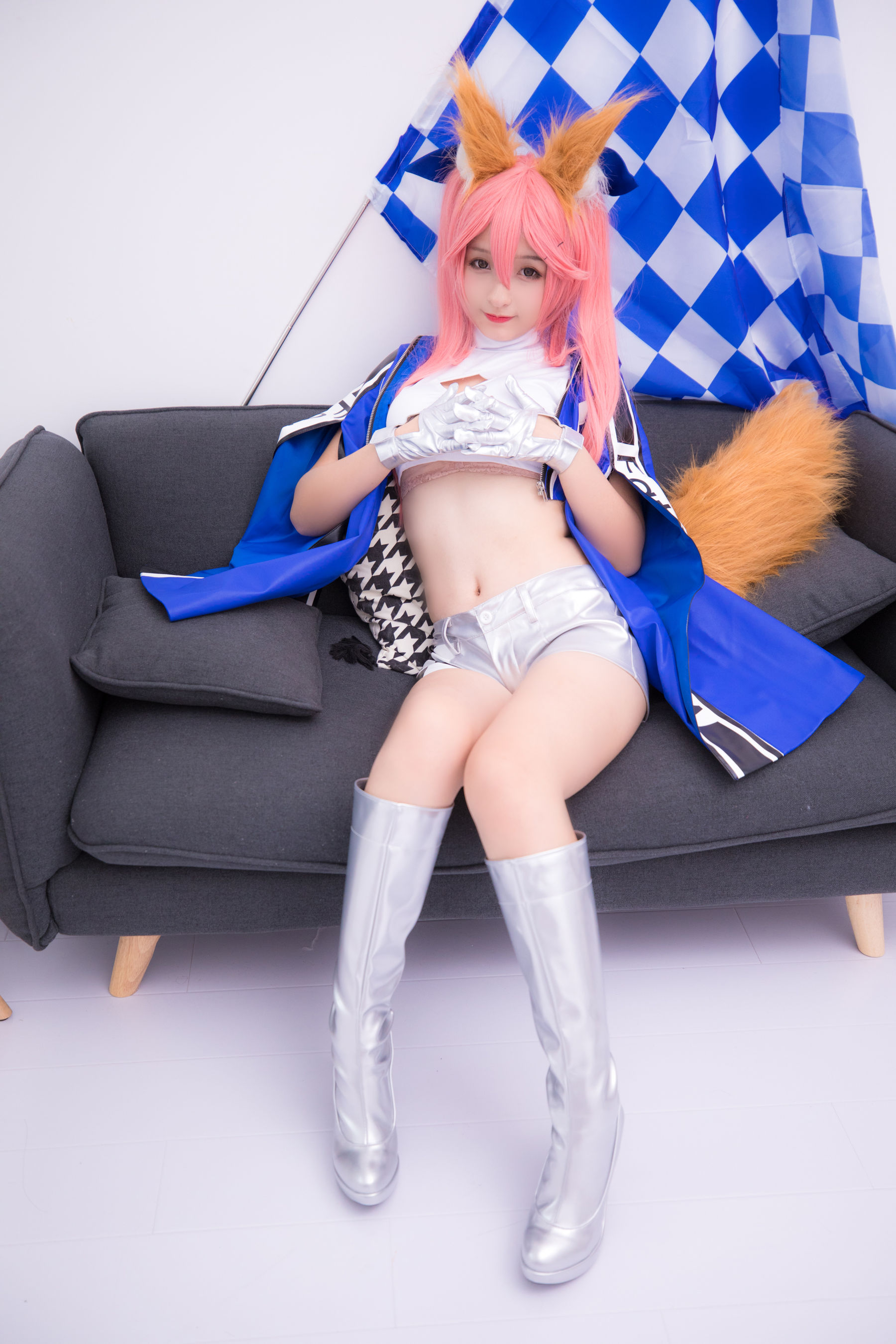 [萝莉COS] 神楽板真冬 目標はあなた、エンジン全開！！ Cosplay-第67张