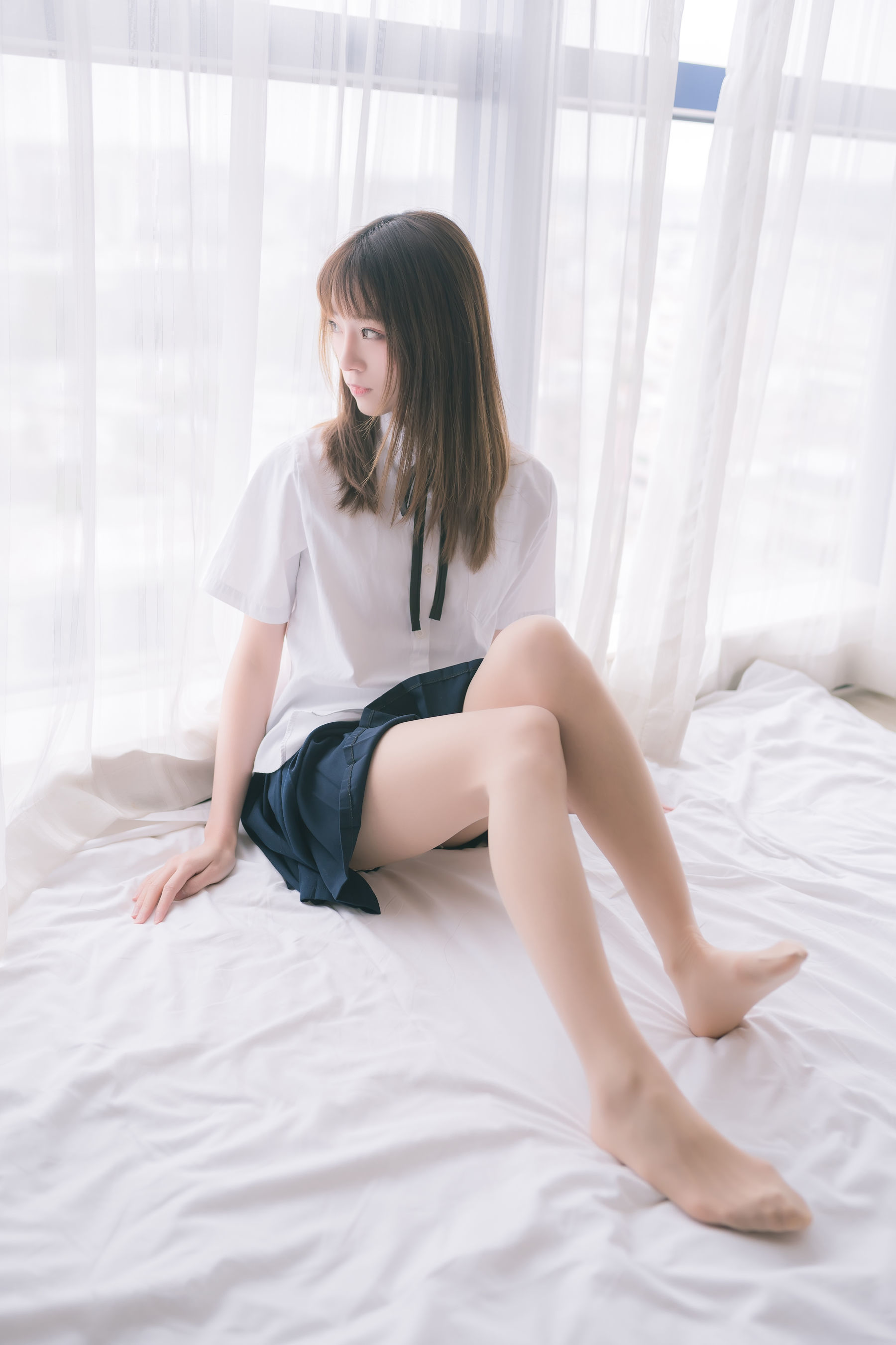 动漫博主Kitaro_绮太郎 – JK小姐姐 Cosplay-第3张